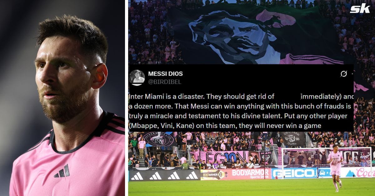 "He needs to be dropped", "Get rid of him immediately" - Fans furious with Lionel Messi's Inter Miami teammate despite 3-2 win over Colorado