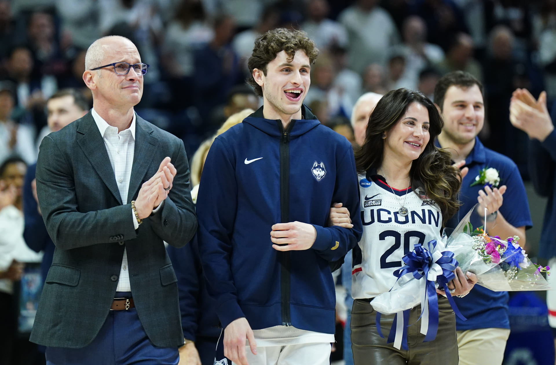 "She's more insufferable than Dan": Hoops fans rip Dan Hurley's wife Andrea over pregame comments before UConn vs. Michigan March Madness finals