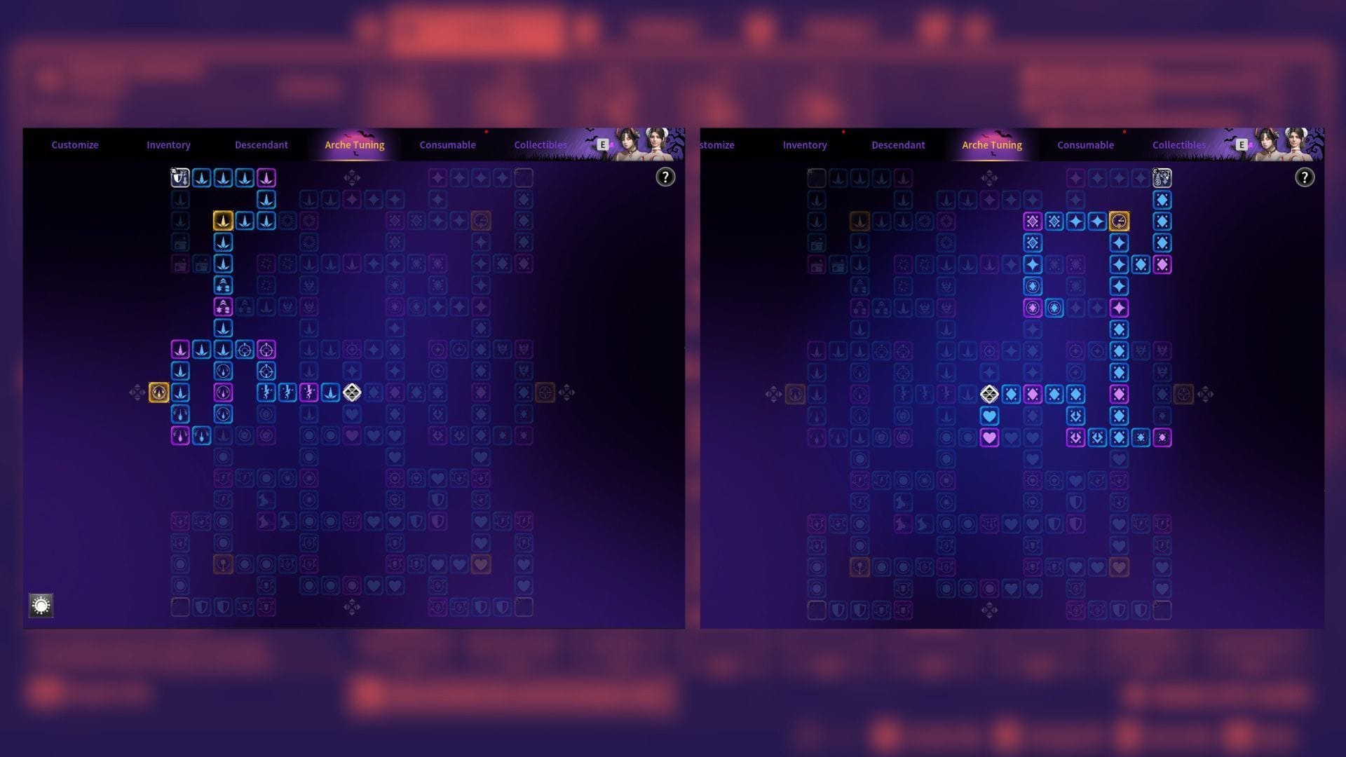 Arche Tuning board setup (Image via Nexon)