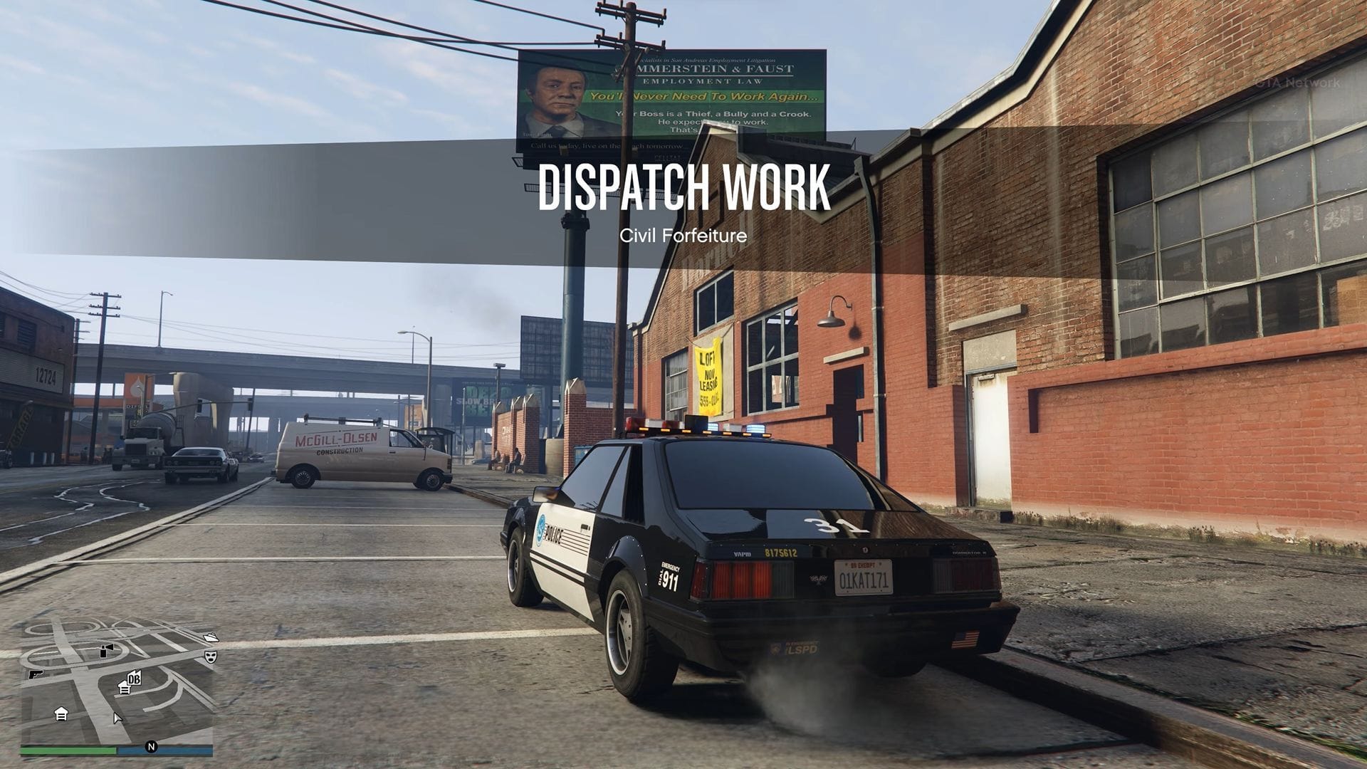 How to complete Civil Forfeiture Dispatch Work in GTA Online