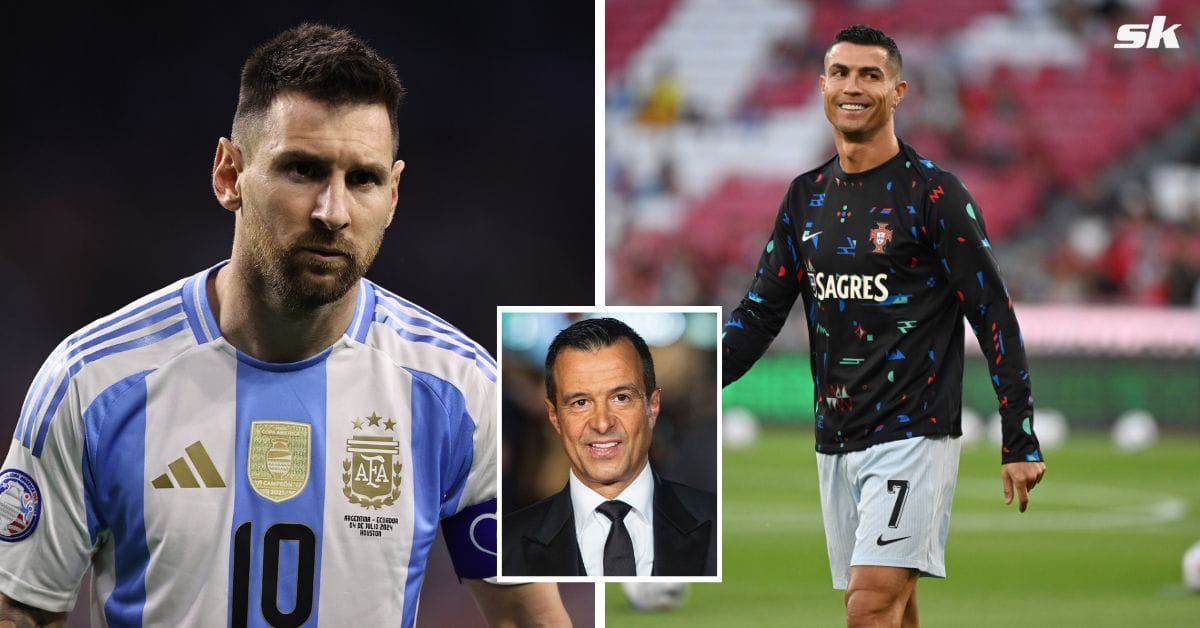 “That’s the difference” - Jorge Mendes reveals Cristiano Ronaldo and Lionel Messi reference he gives young players as advice