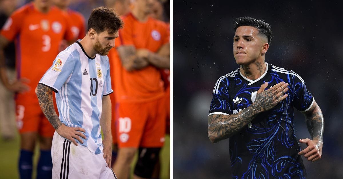  “We never talk about the letter” - Enzo Fernandez reveals how he wrote to Lionel Messi after 2016 Copa America final heartbreak