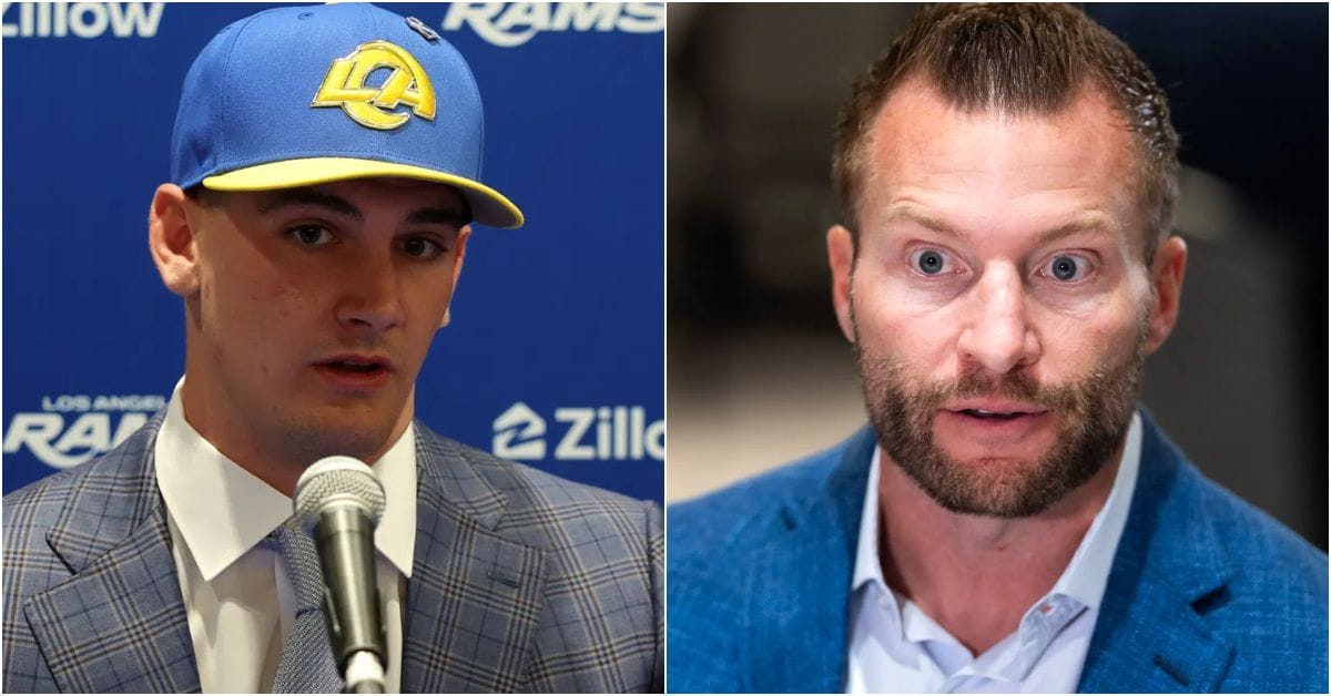 NFL analyst Colin Cowherd blasts claim that Sean McVay was unaware of Ty Simpson draft plans after rookie QB’s latest comment