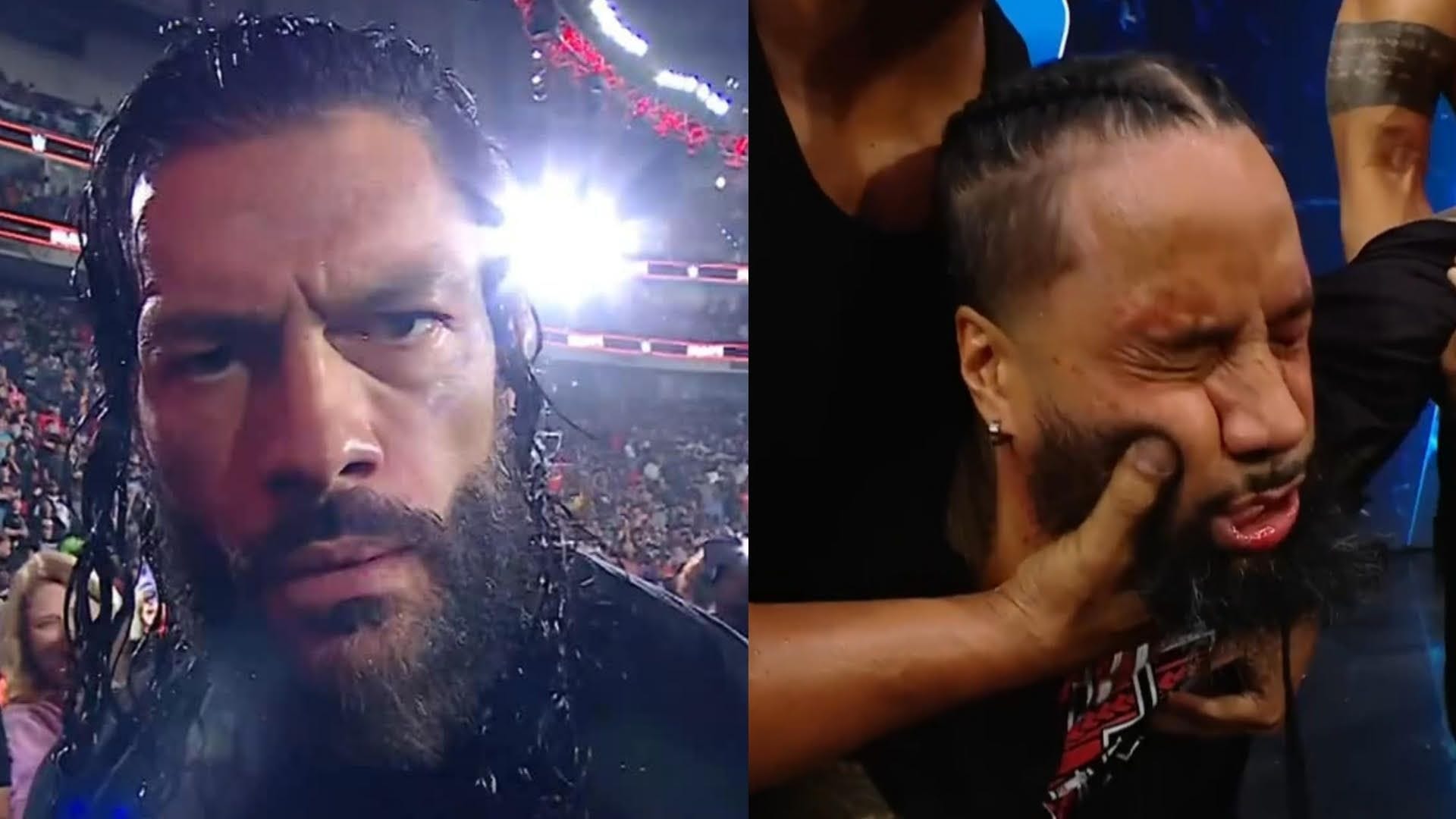 Roman Reigns upset at the end of WWE RAW; makes a demand to Jimmy Uso
