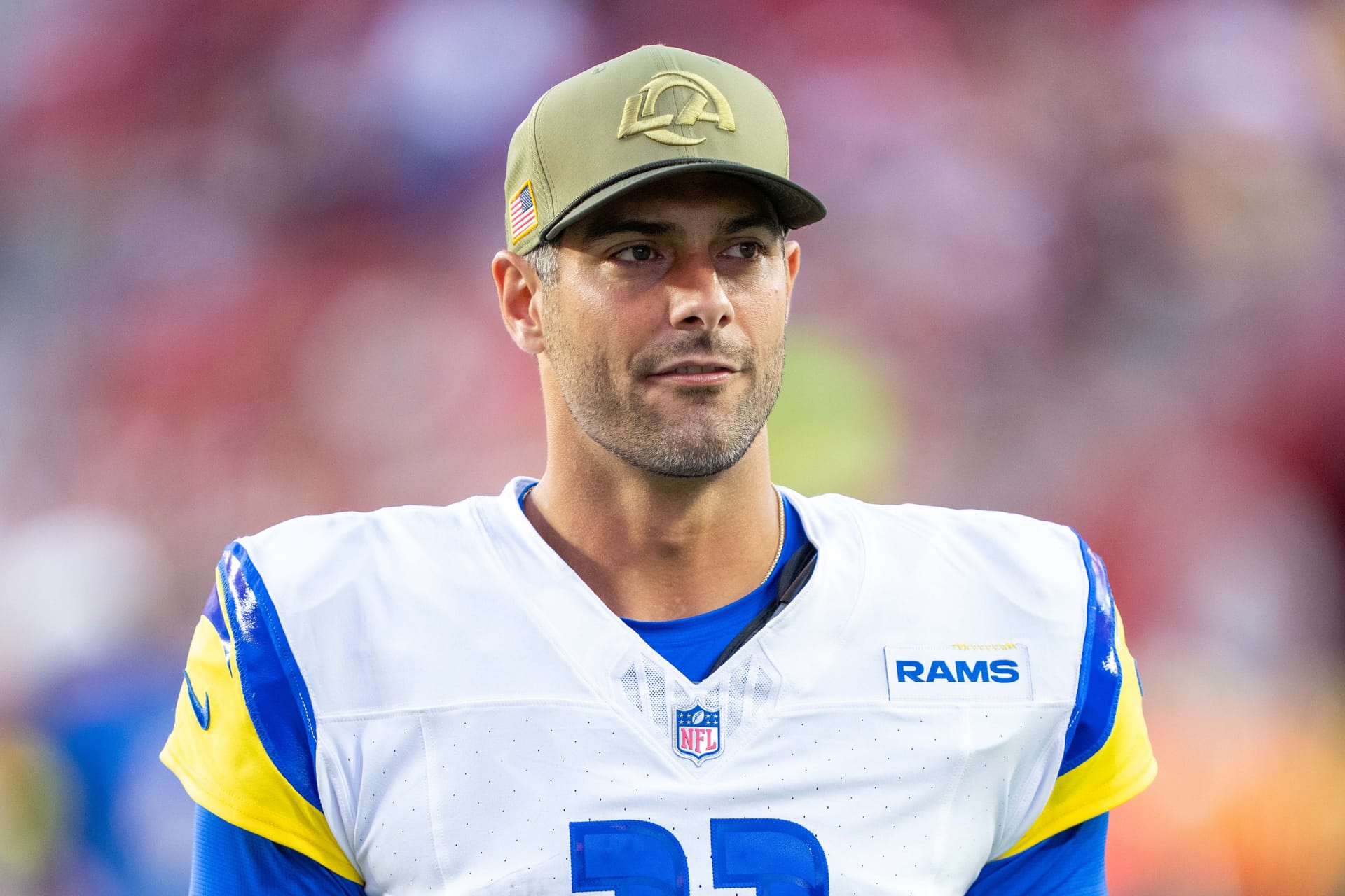 “Giving it up for Dianna Russini” “Ty Simpson to Rams”: NFL fans react as Jimmy Garoppolo considers retirement after 12 seasons