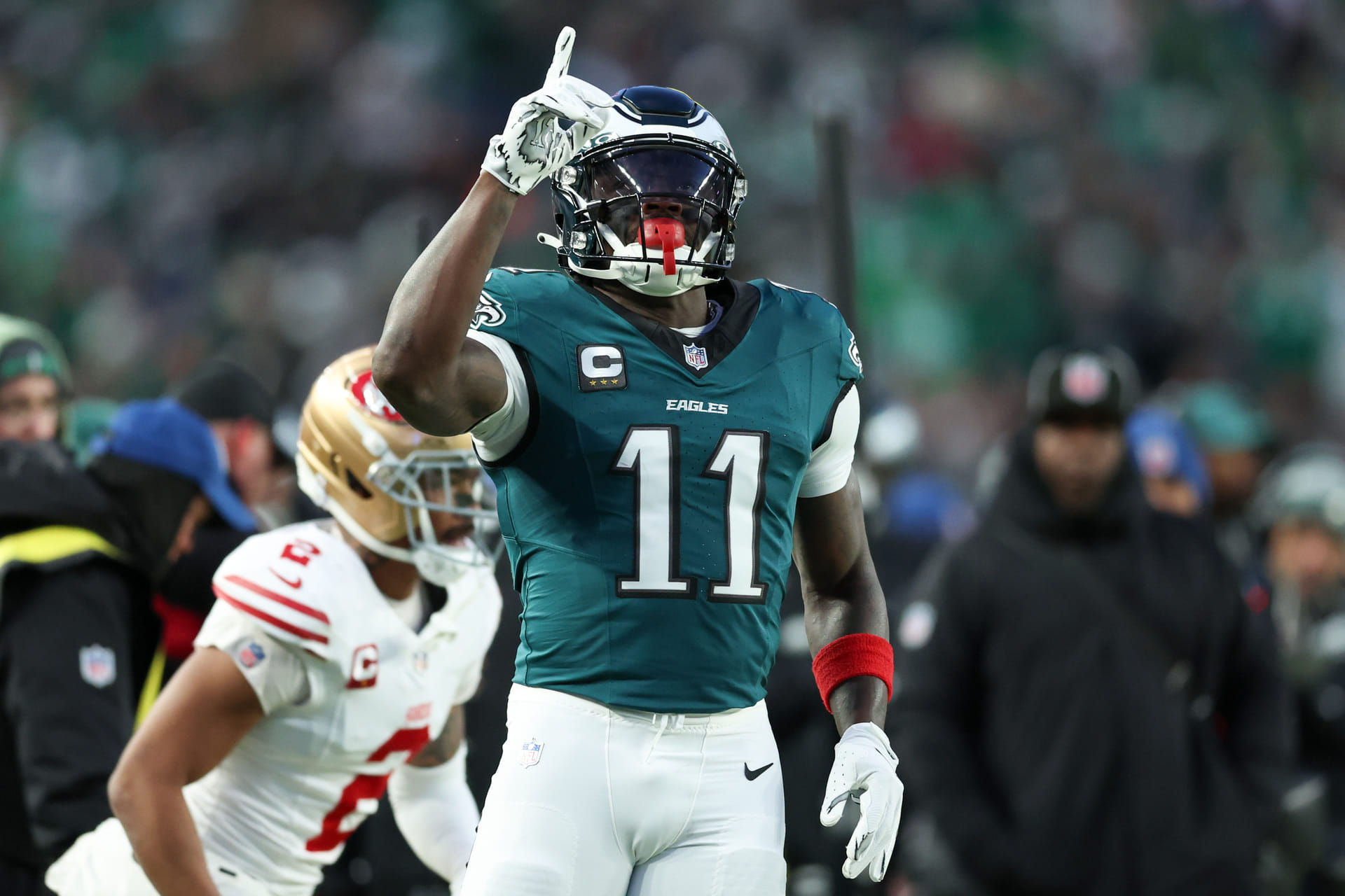 AJ Brown's age comes into question as former cornerback shuts down doubts amid Eagles WR's trade buzz