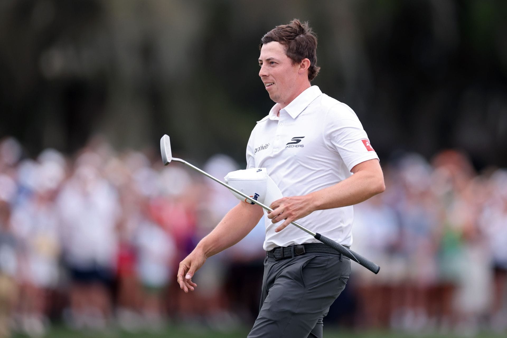 Matt Fitzpatrick takes shots at American fans making 'USA' chants at the RBC Heritage