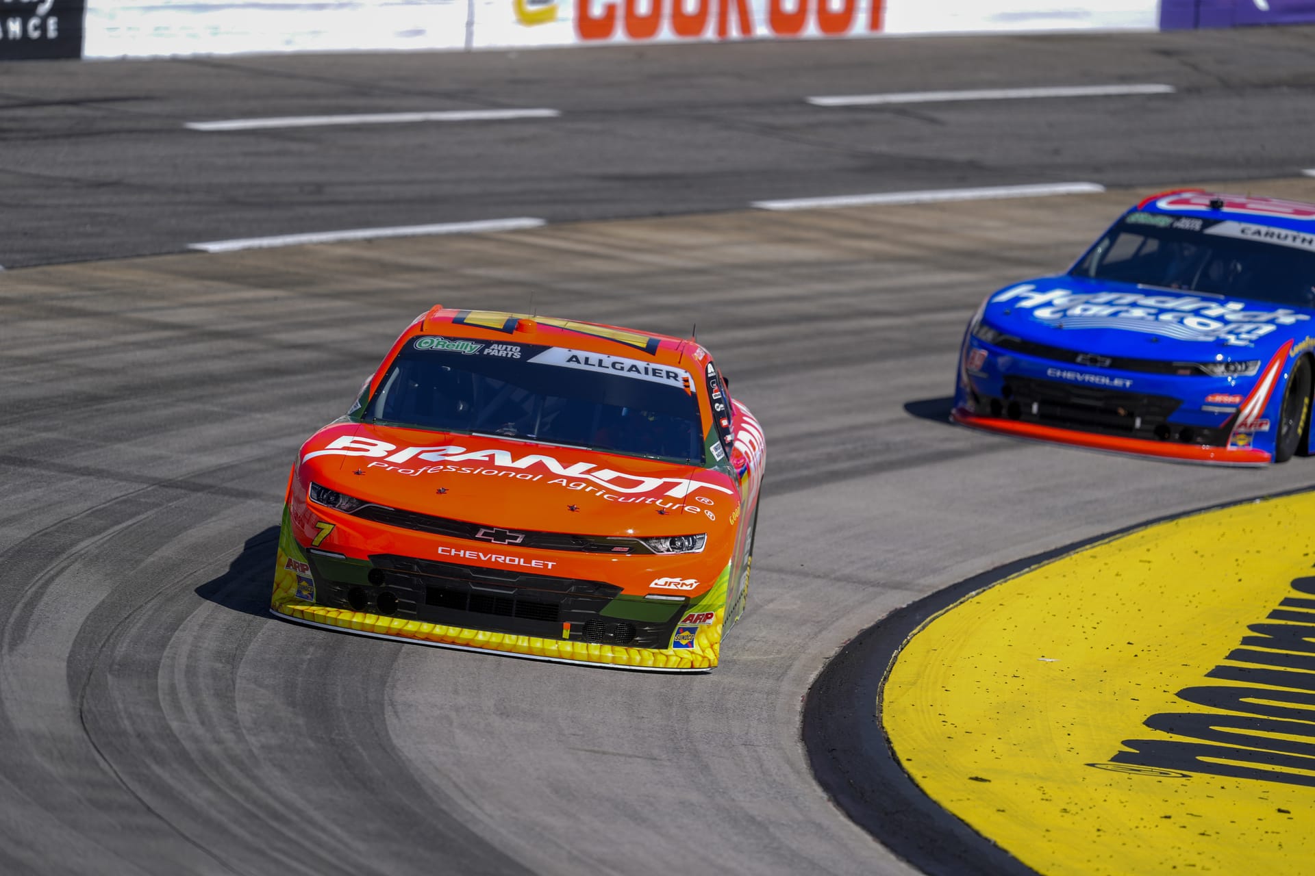 Dale Jr.’s NASCAR star Justin Allgaier ‘disappointed’ despite a podium finish at Rockingham: “Just came up short in the end”
