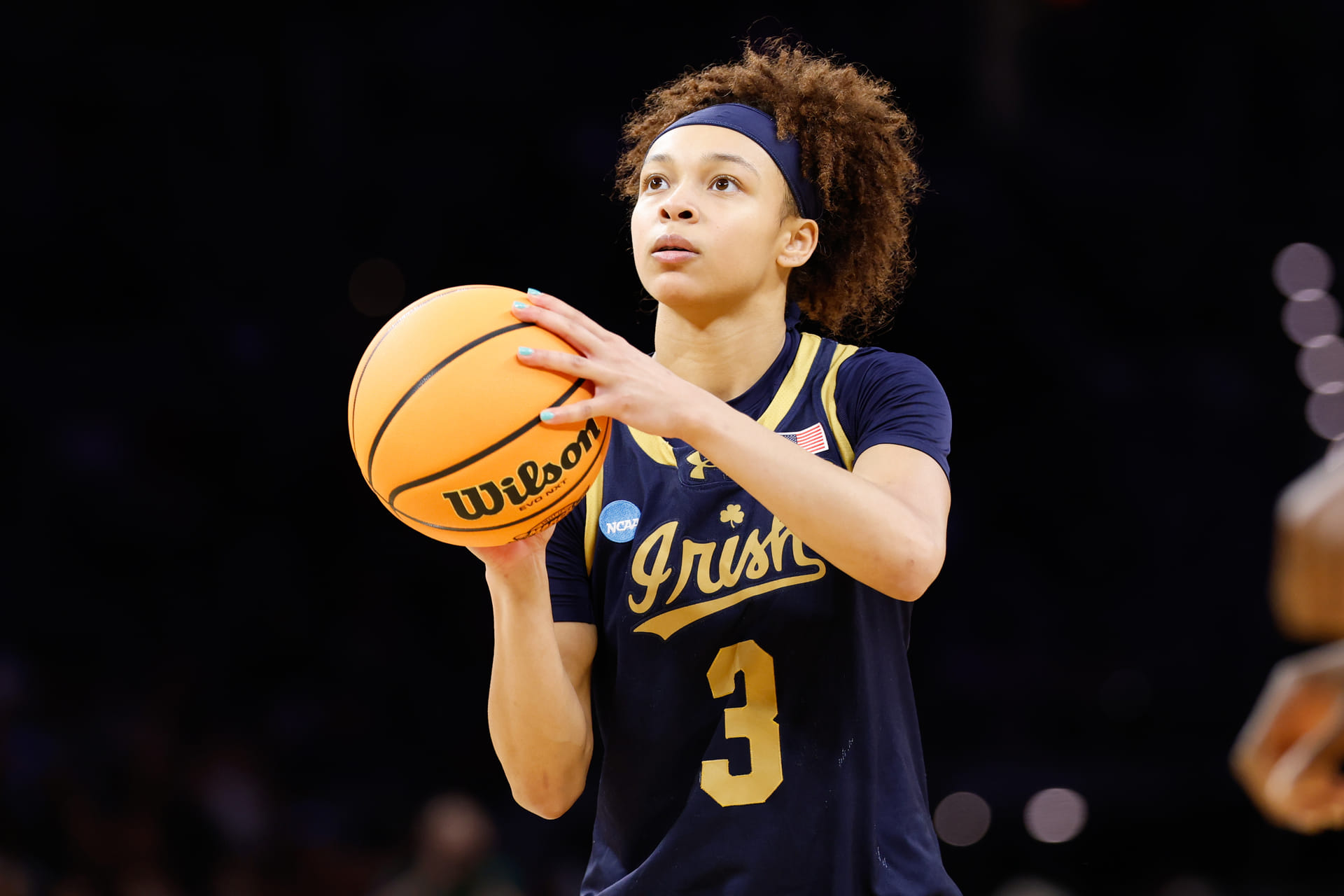 “I wouldn’t say I’m surprised”: Hannah Hidalgo reflects on her Notre Dame journey after winning 2026 Naismith Woman’s DPOY honor