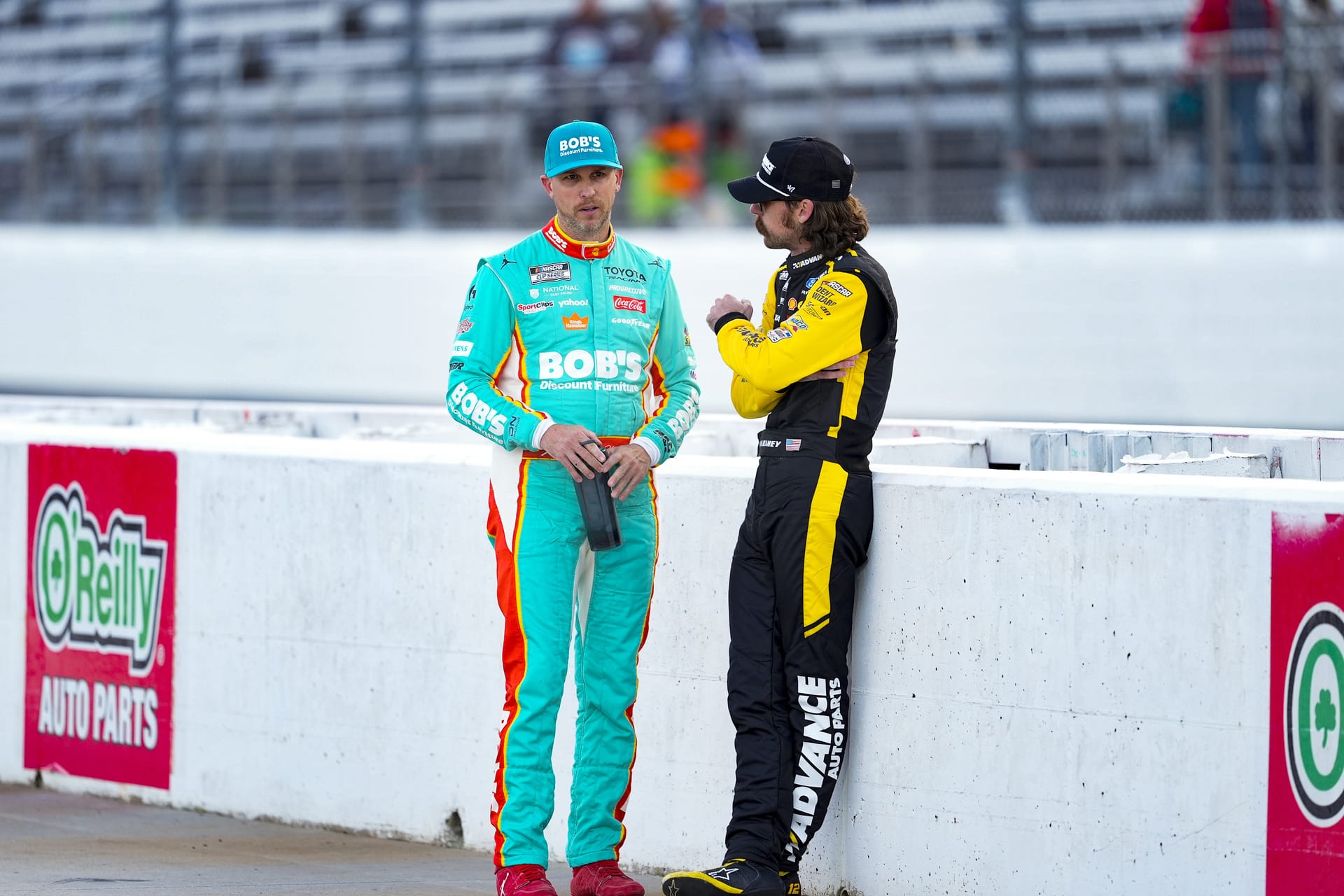 Ryan Blaney clears Denny Hamlin as he reflects on getting ‘fenced’ at Martinsville: “He and I talked after the race”