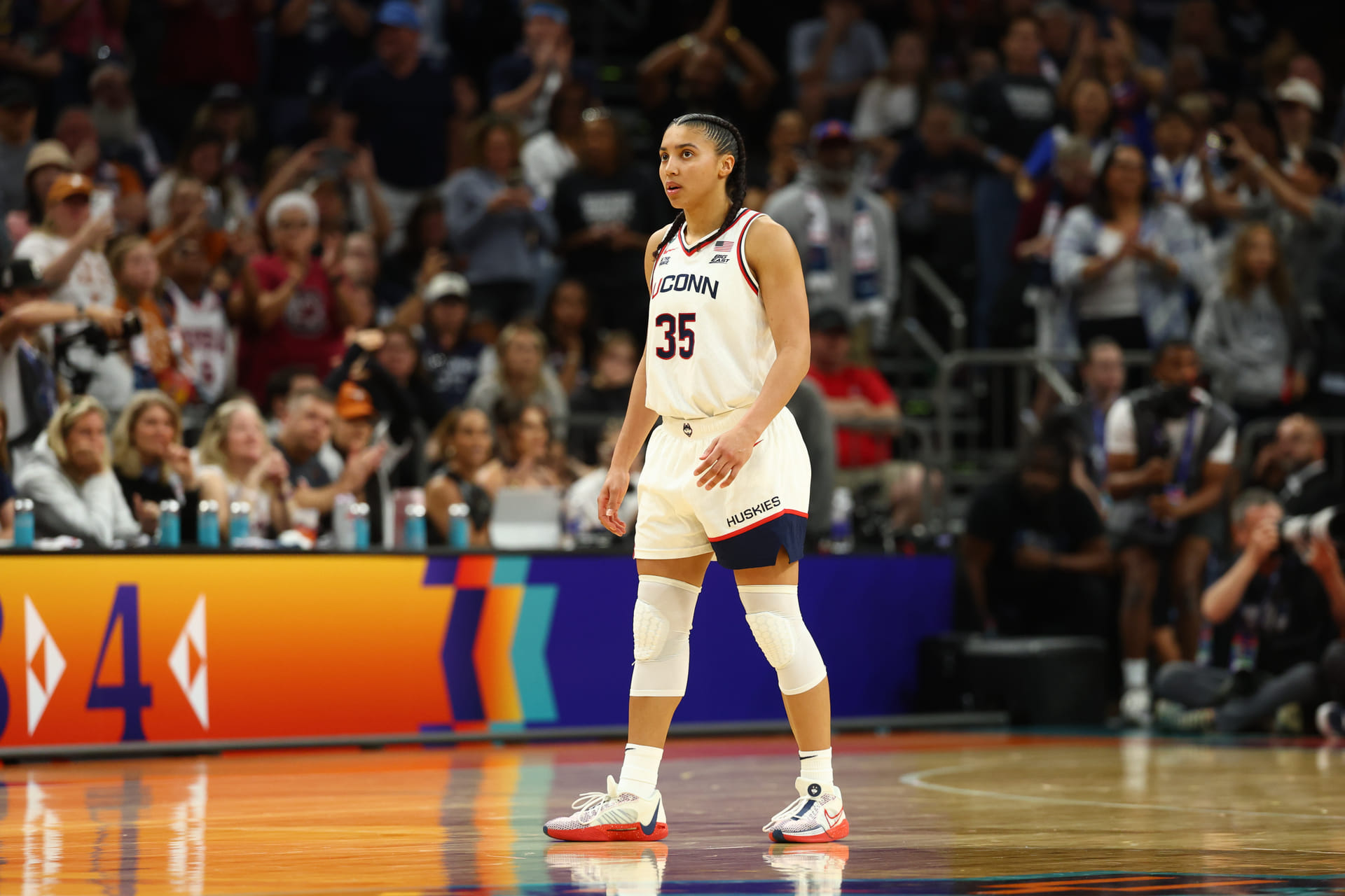 IN PICS: Azzi Fudd glows as she poses makeup-free for snaps at Empire State Building ahead of 2026 WNBA draft 