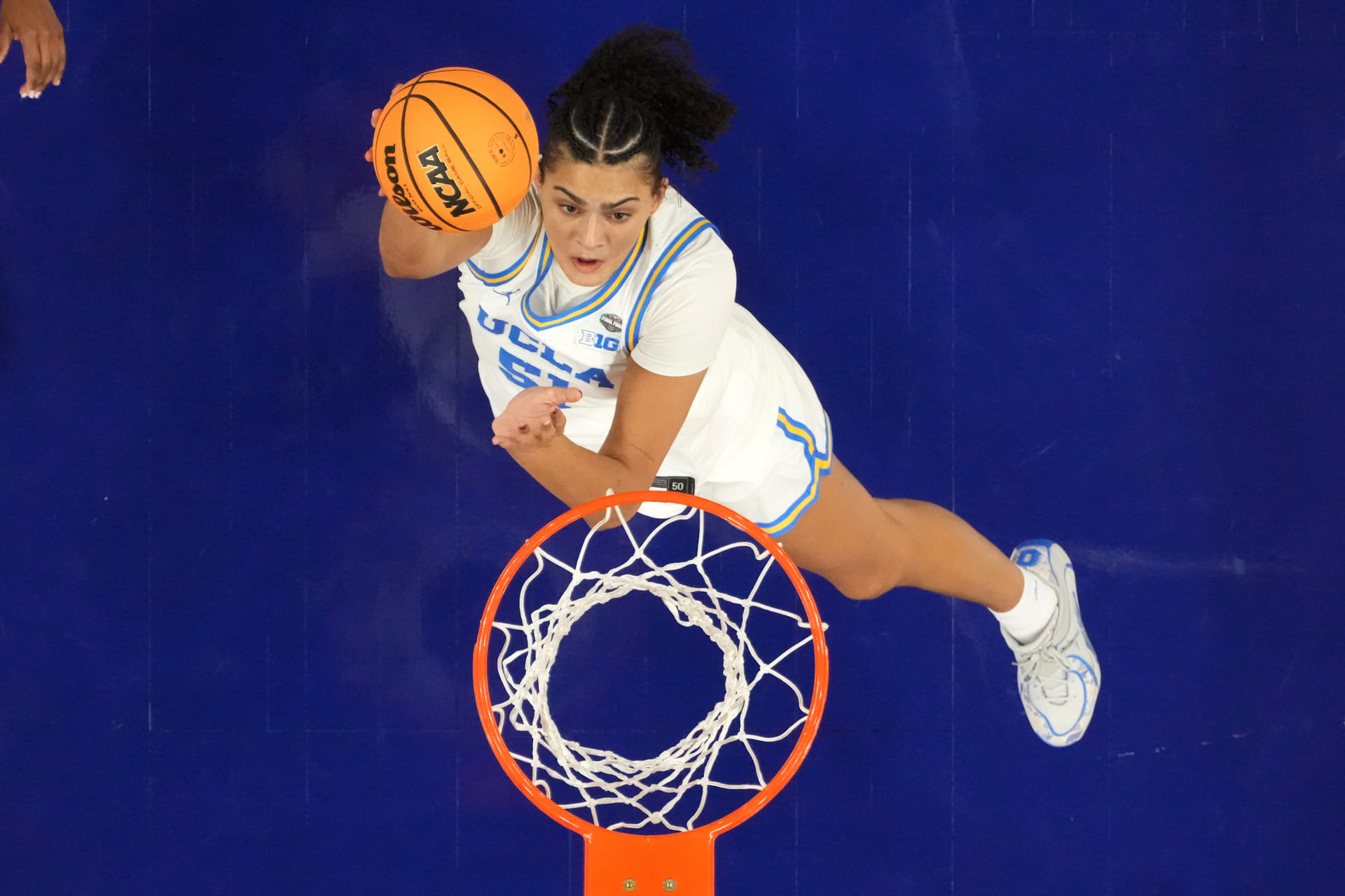 UCLA’s Lauren Betts joins Anthony Davis in rare Final Four company after dominant showing vs. Texas