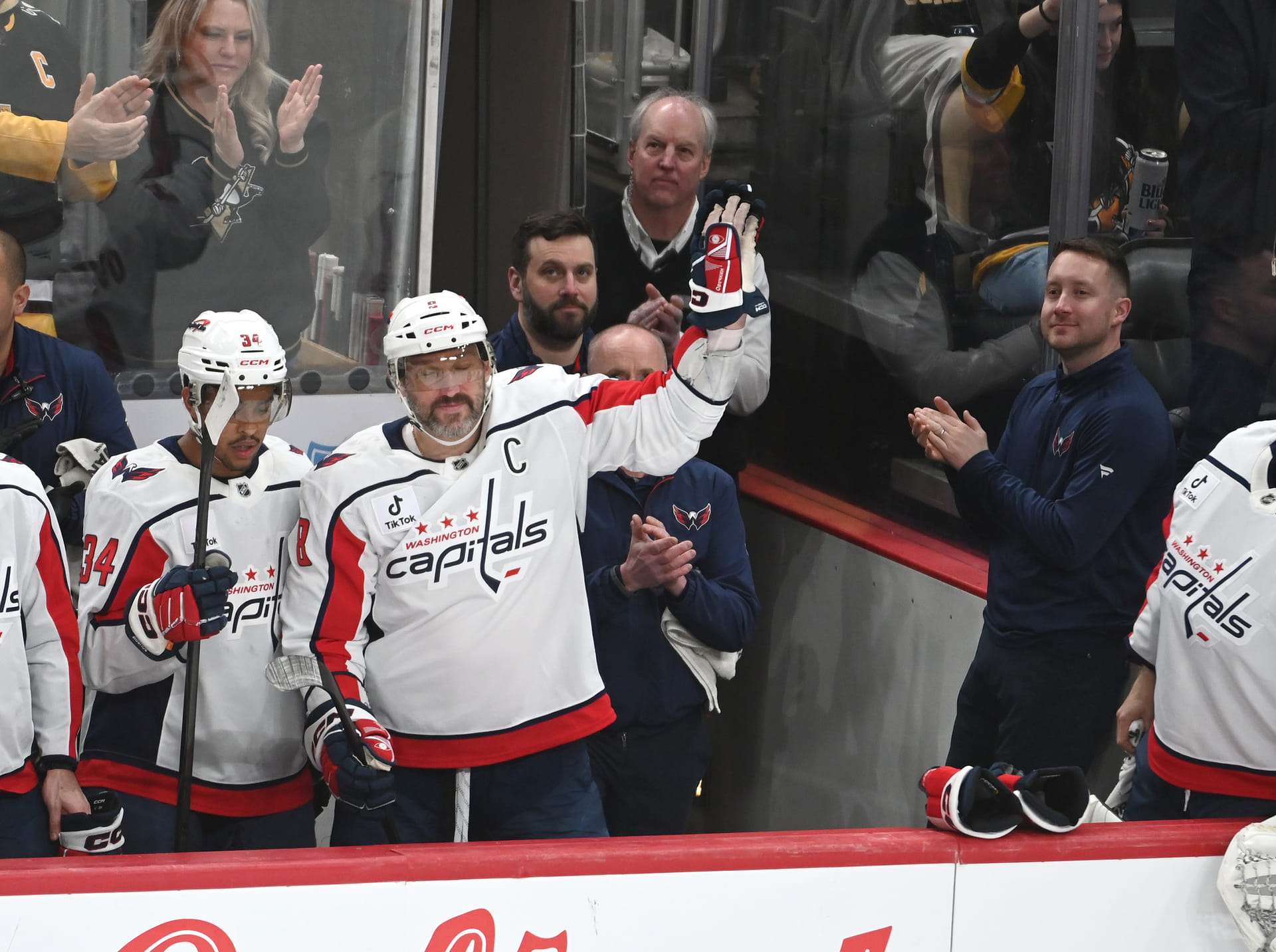 Alex Ovechkin responds to Penguins fans’ ovation following potential final game in Pittsburgh - "It shows respect"