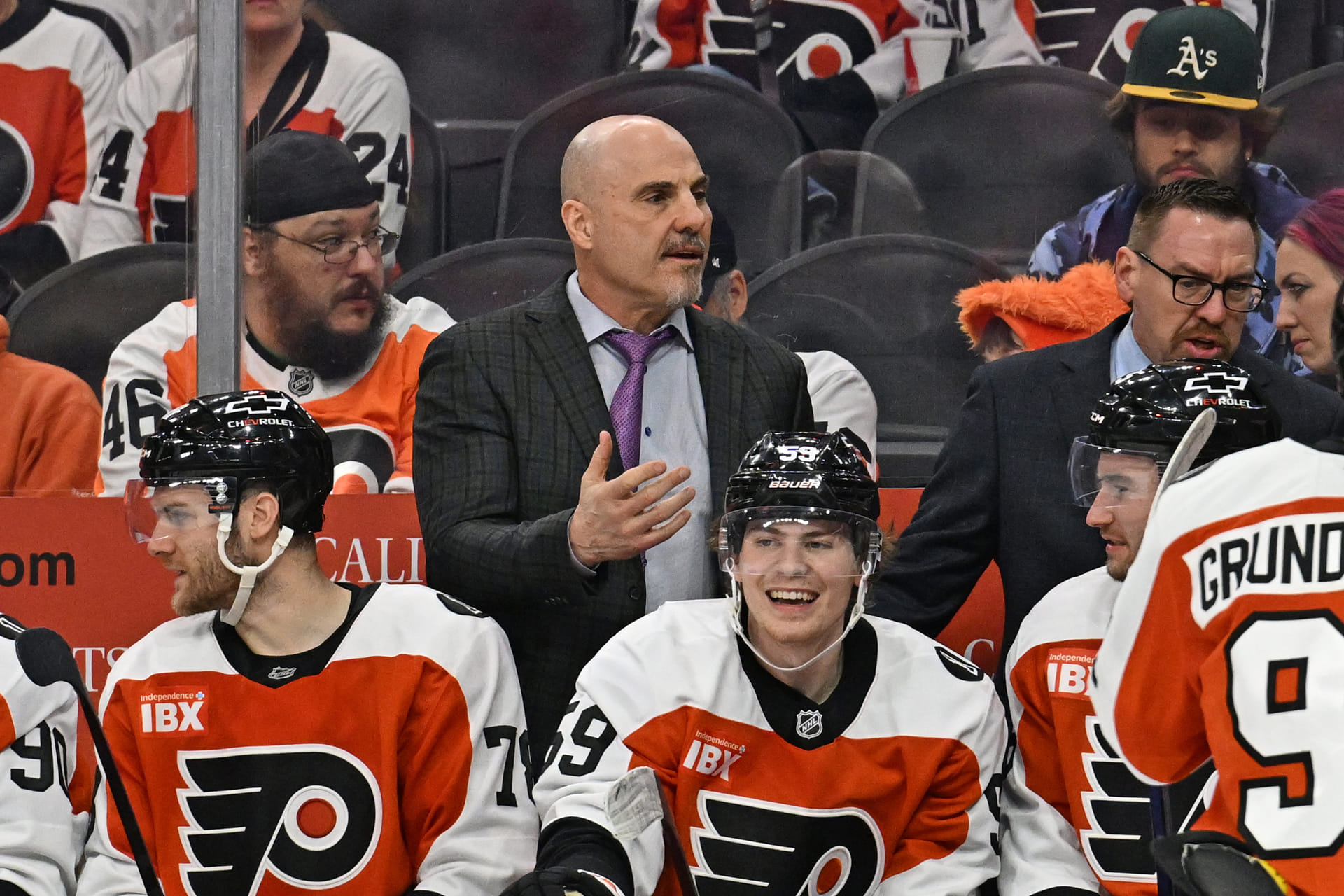 Pittsburgh radio host calls out Rick Tocchet for "teasing Flyer goon behavior" as Philly HC hints at plan to stop Pens' iconic trio