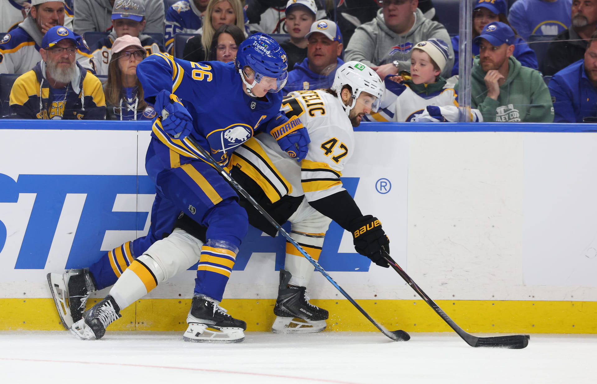 "Generational Chokers, Shameful": Boston Fans Erupt As Bruins Blow 2-0 Lead Vs. Sabres In Game 1 Loss