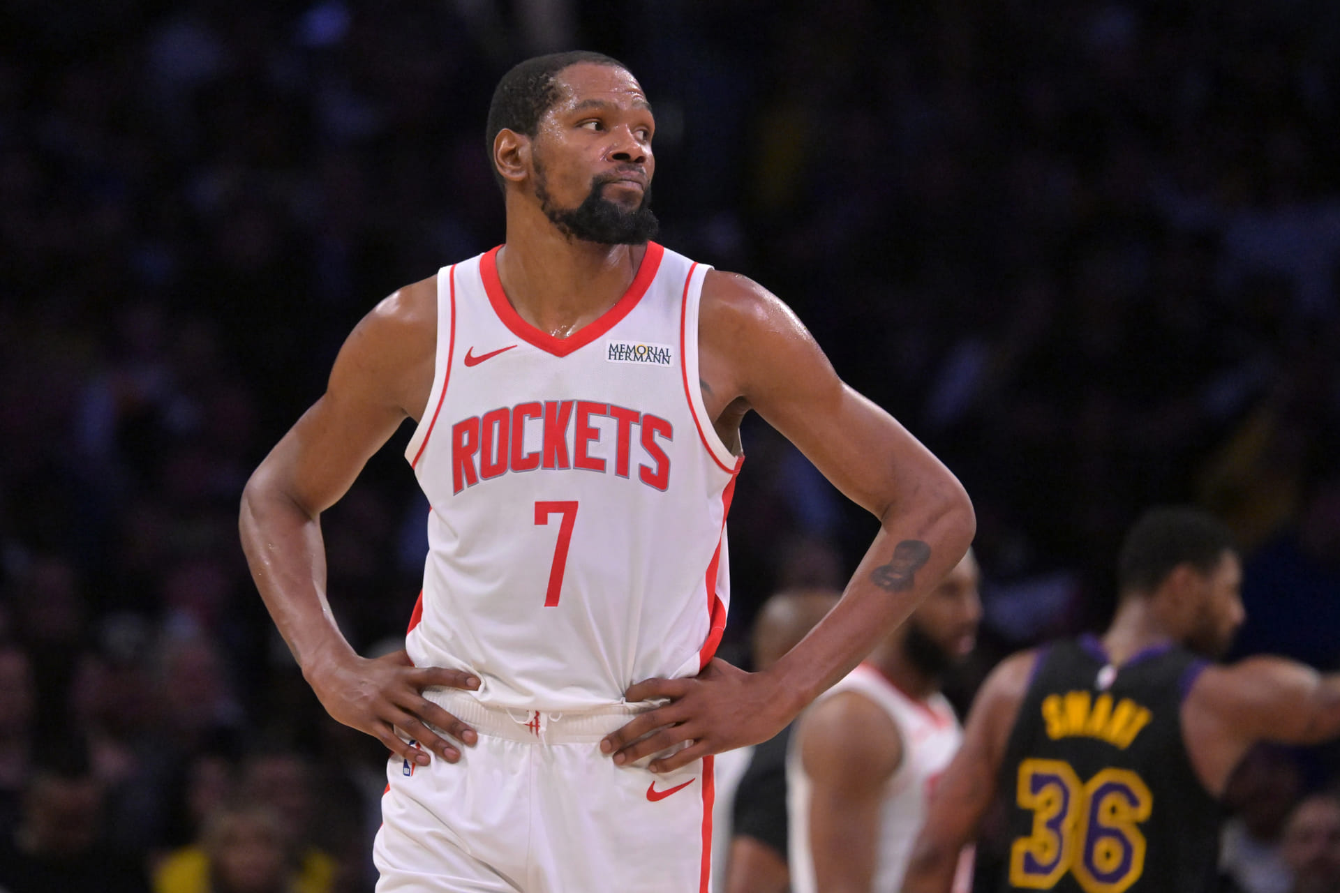 "Kevin Durant was right about what he said on that burner": Fans erupt after Rockets choke Game 3 in wild manner to hand Lakers 3-0 lead