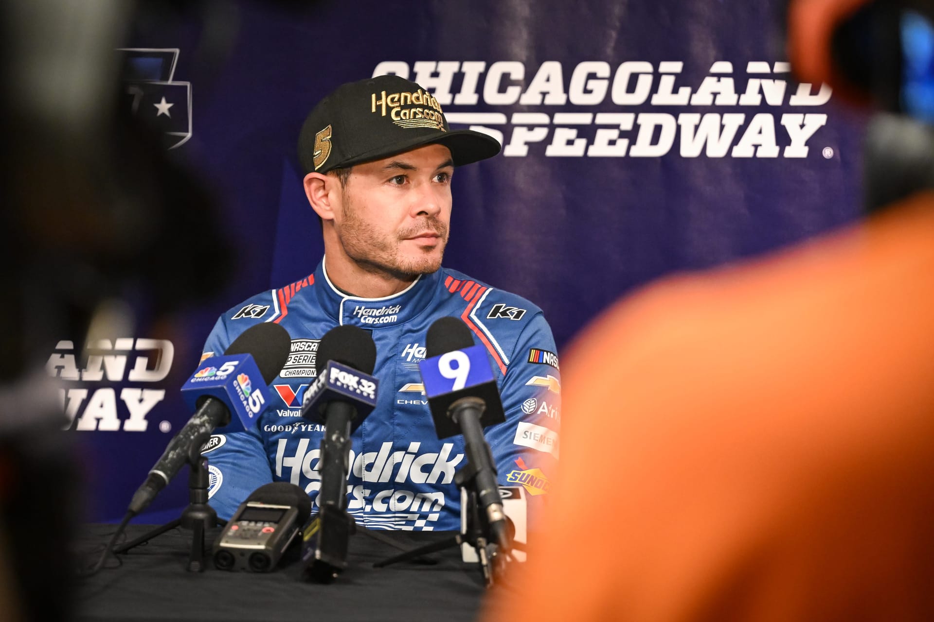 Kyle Larson not surprised with “just another Talladega result” after wrecking out in the Big One