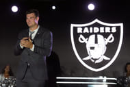 NFL: Las Vegas Raiders Press Conference - Las Vegas Raiders QB Fernando Mendoza - Source: Imagn