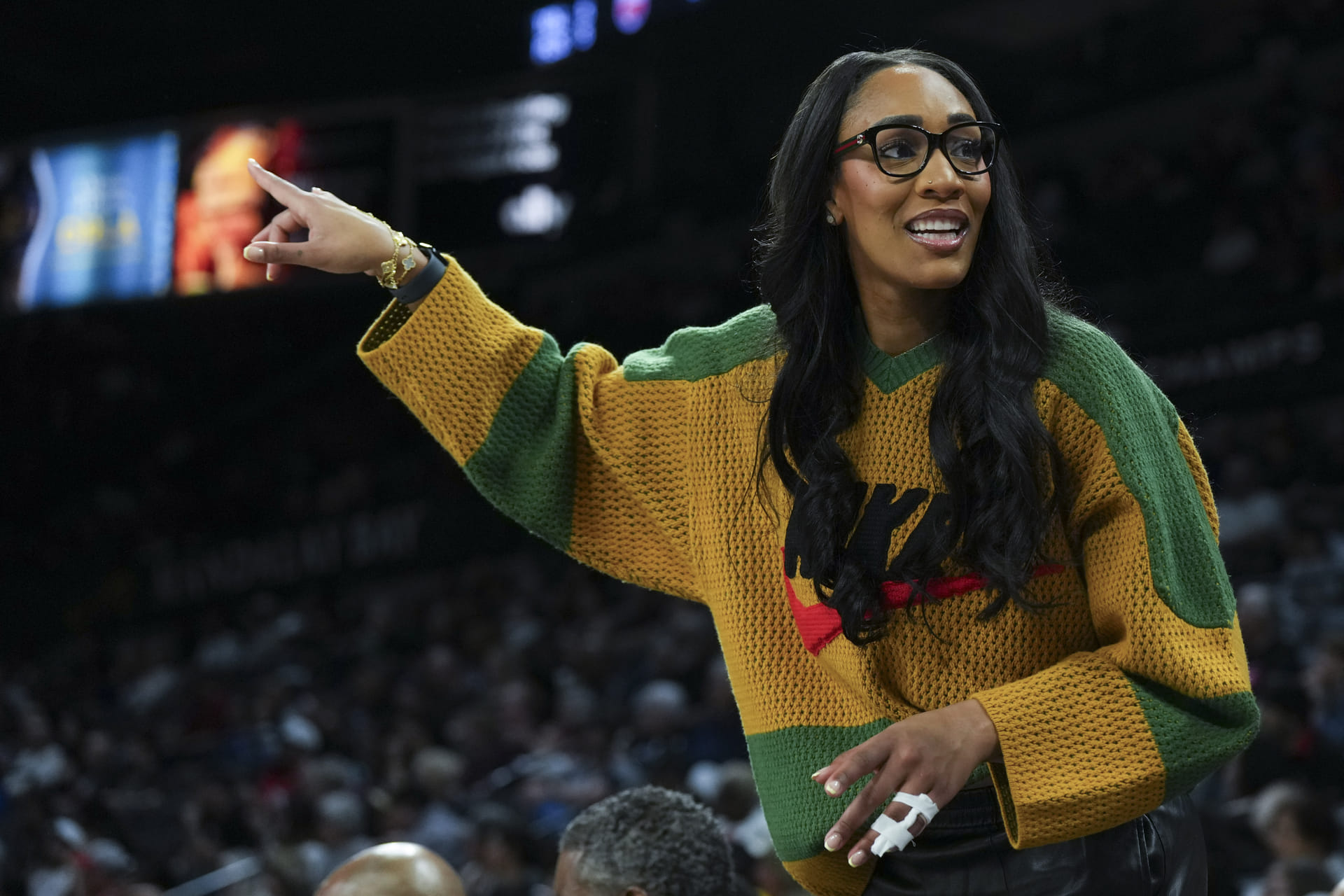 "She thinks she’s Jimmy Butler" - WNBA Fans Go Wild Over A'ja Wilson's X-Men Inspired Hairstyle During Aces Media Day