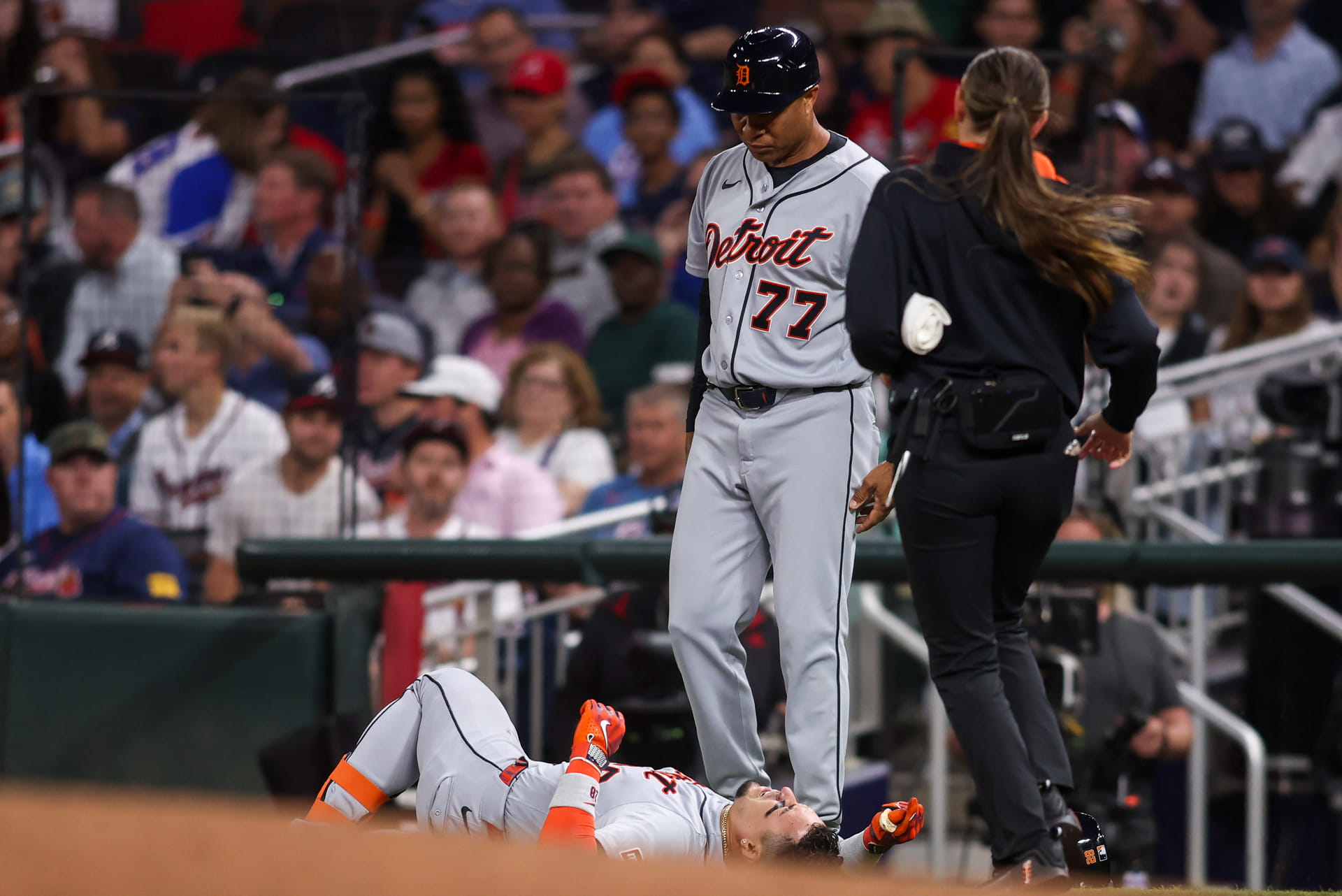 What happened to Javier Baez vs Braves today? All you need to know about the Tigers star's accident & medical help