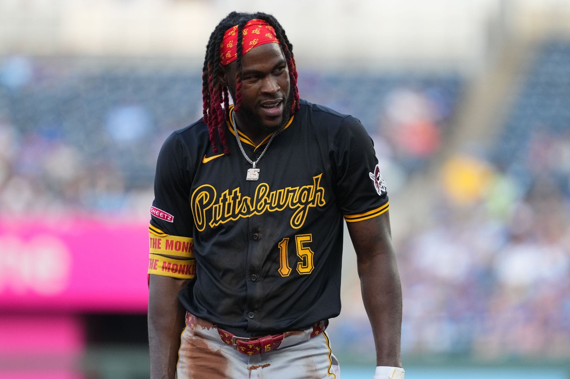 Oneil Cruz in action for the Pittsburgh Pirates - Source: Getty