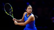Alexandra Eala in action at the 2026 Porsche Tennis Grand Prix (Source: Getty)