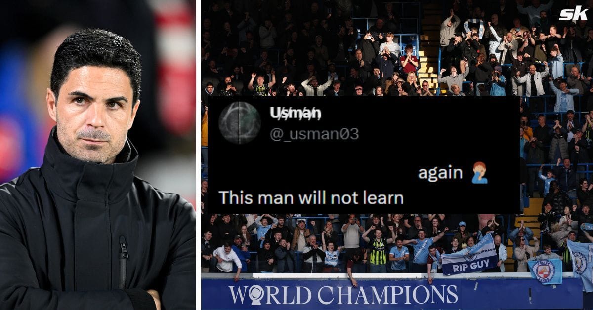 "Arteta never learns", "Let me go to sleep" - Arsenal fans furious as Mikel Arteta names 24-year-old in starting XI vs Sporting CP