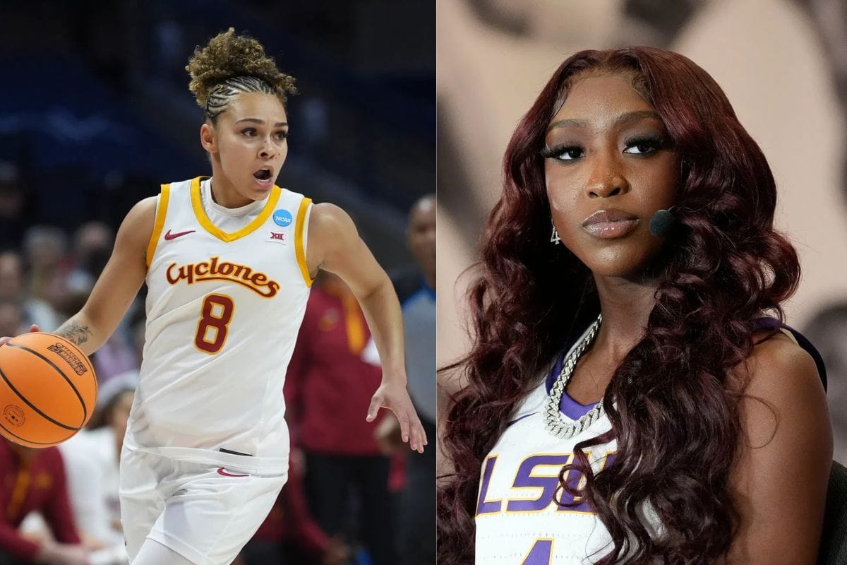 LSU’s Flau’jae Johnson drops 2-word hyped reaction as ex-Iowa State star Jada Williams commits to Kim Mulkey’s Tigers