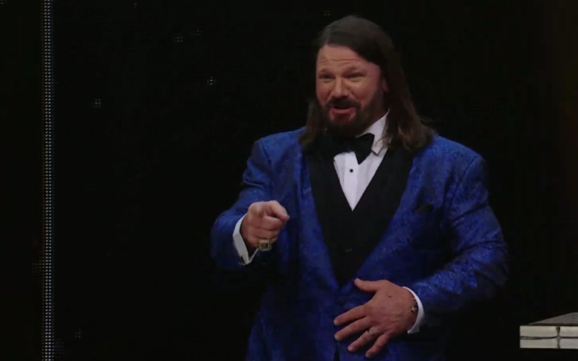 AJ Styles leaves the entire arena stunned in silence with one word at the WWE Hall of Fame 2026