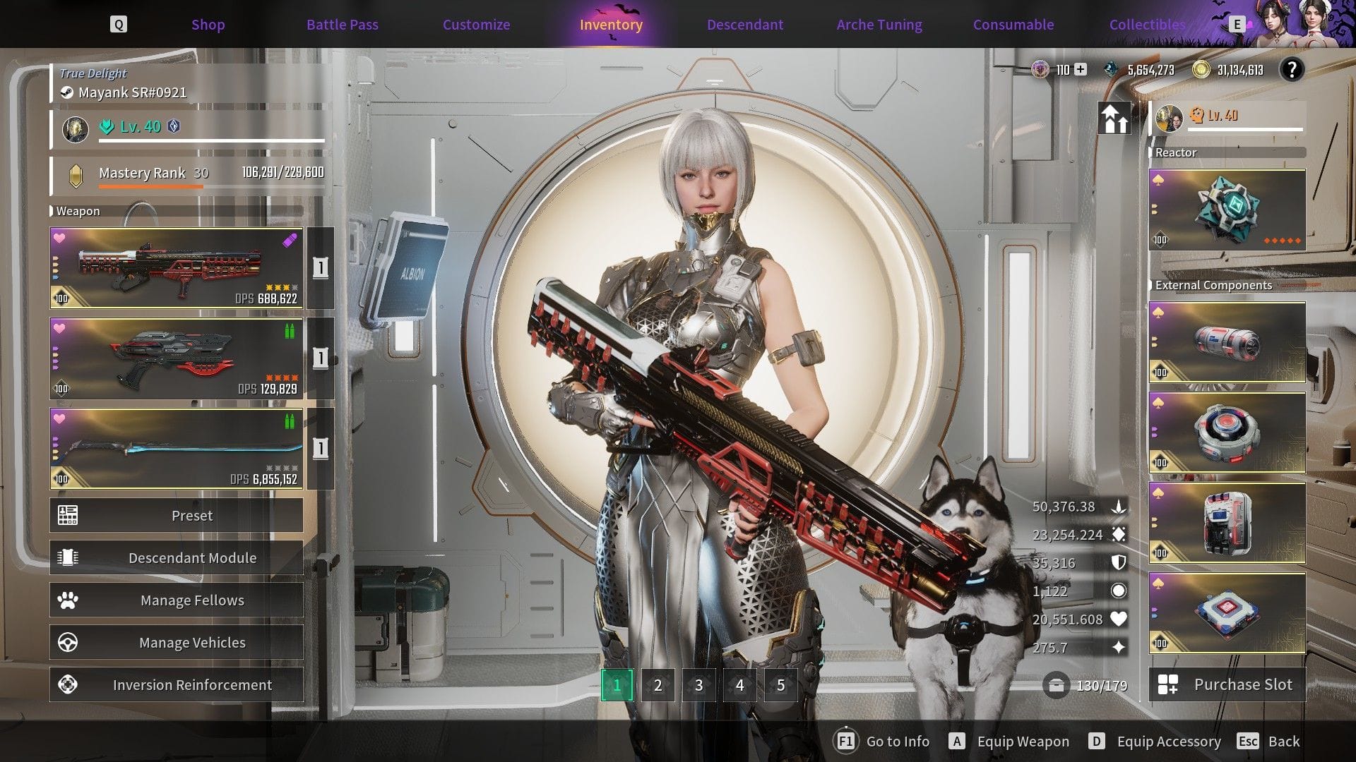 Frost Bullet allows Viessa to play as a hybrid Descendant (Image via Nexon)