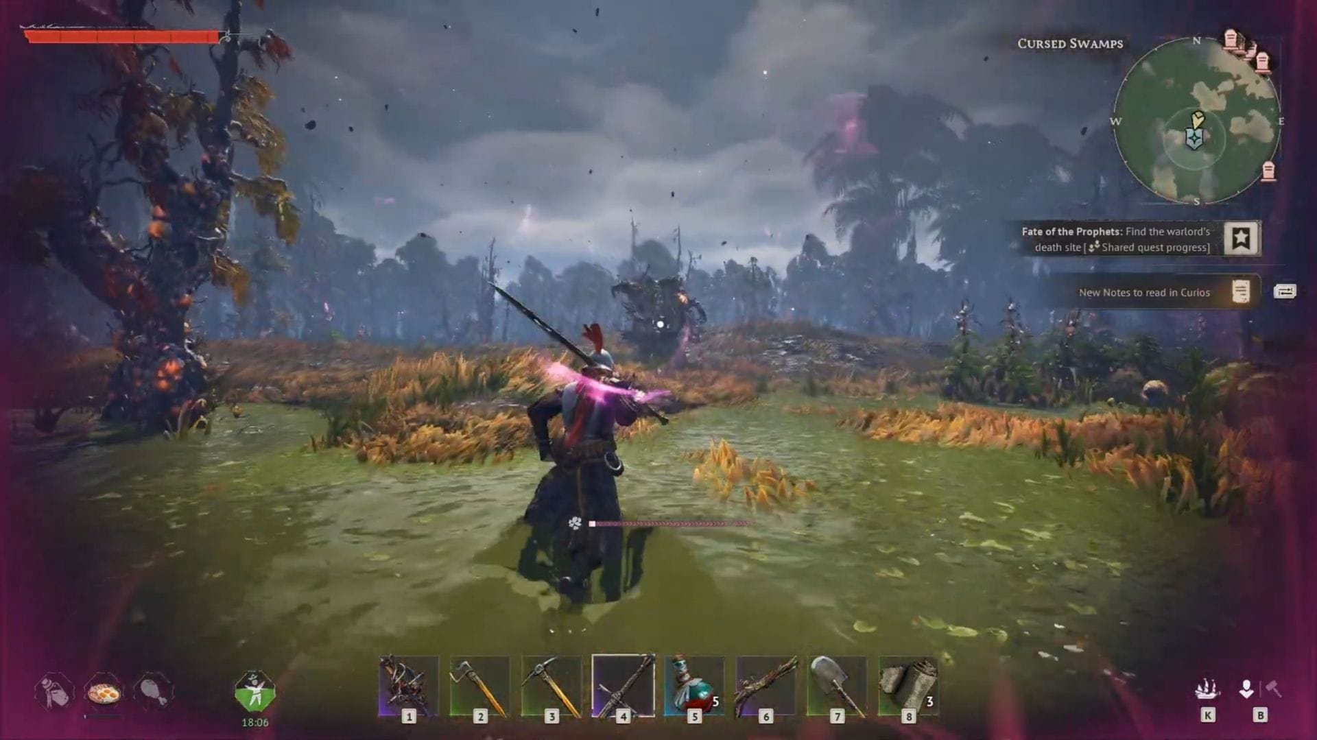 Where to find Swamp Creature's Tooth in Windrose