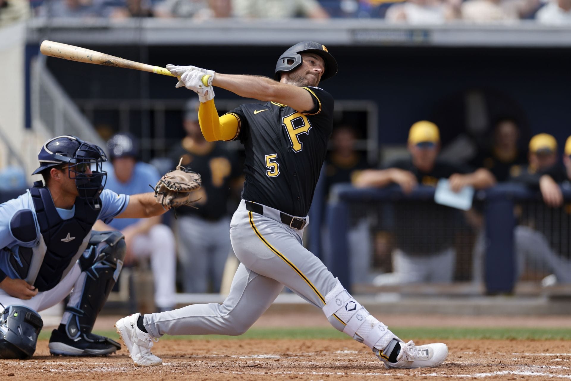 MLB: Brandon Lowe in action for the Pittsburgh Pirates - Source: Getty