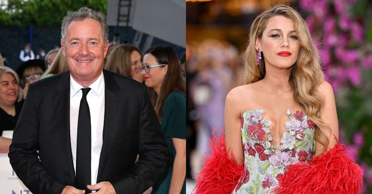 “Pathetic”- Piers Morgan slams Blake Lively over her statement after major blow in Justin Baldoni legal battle