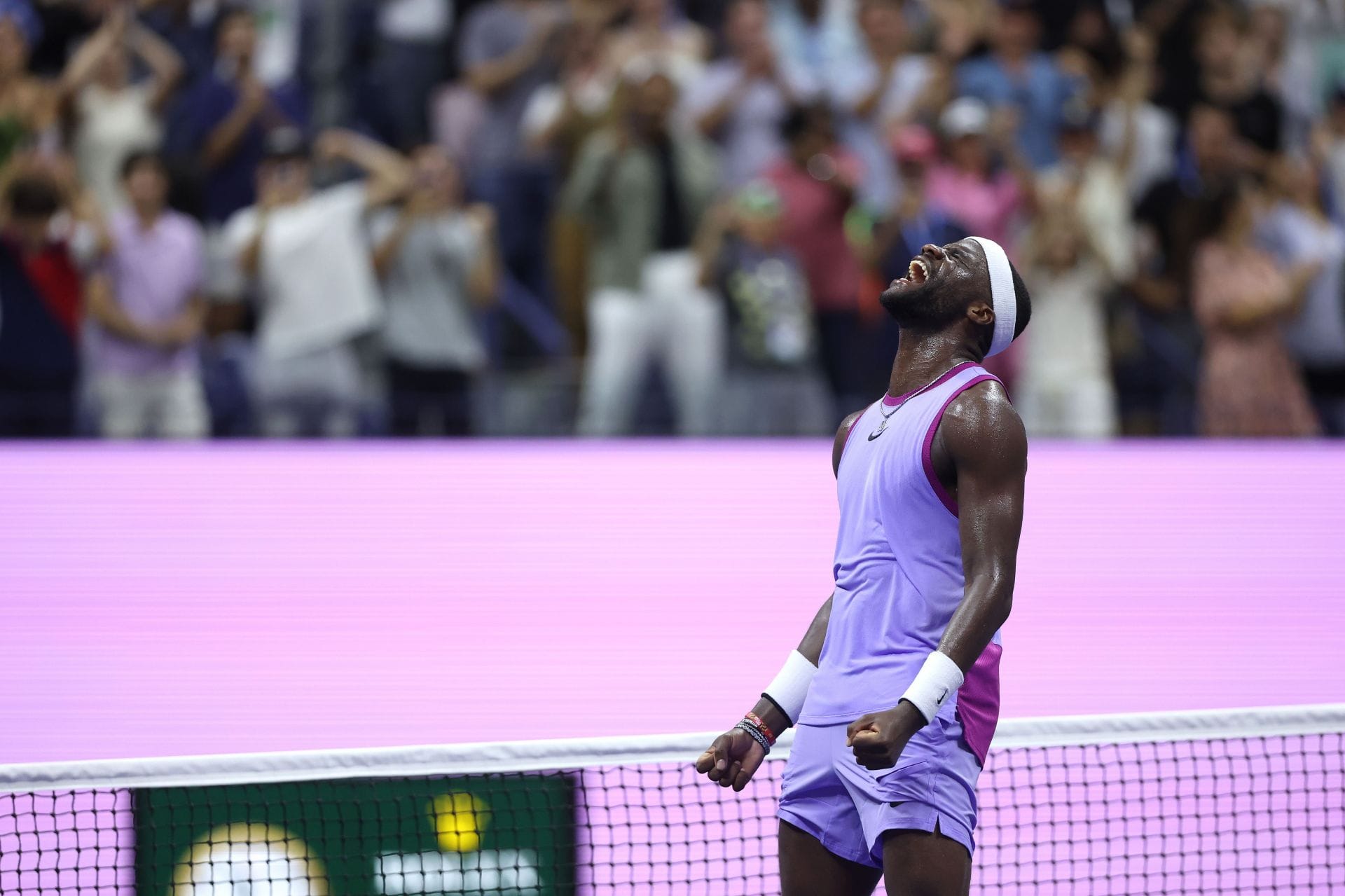 Frances Tiafoe's girlfriend Ayan Broomfield sends her love to American as he keeps spirits high with uplifting message after Houston loss