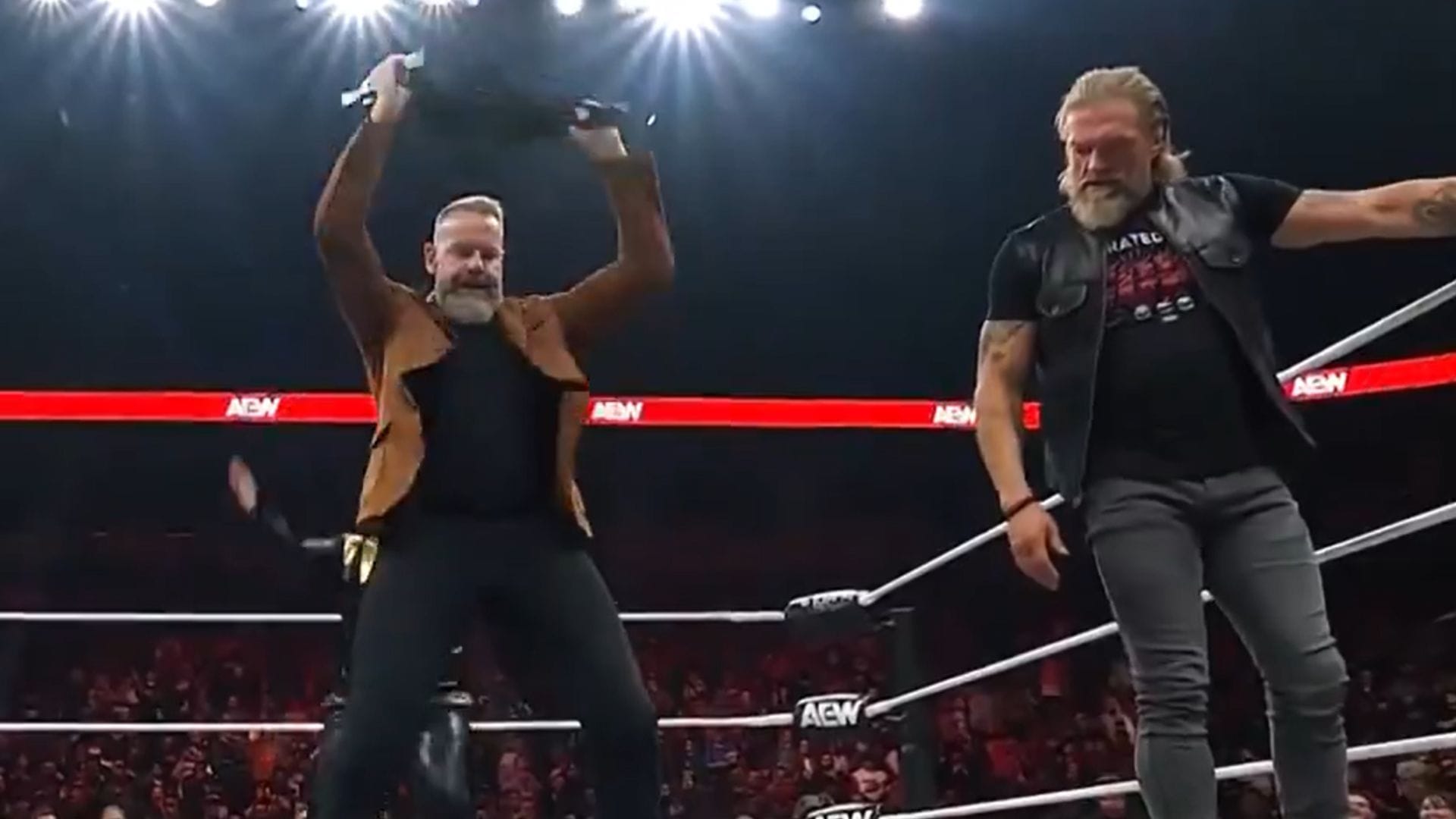 [WATCH] Adam Copeland & Christian Cage nearly end the career of 38-year-old star on AEW Collision