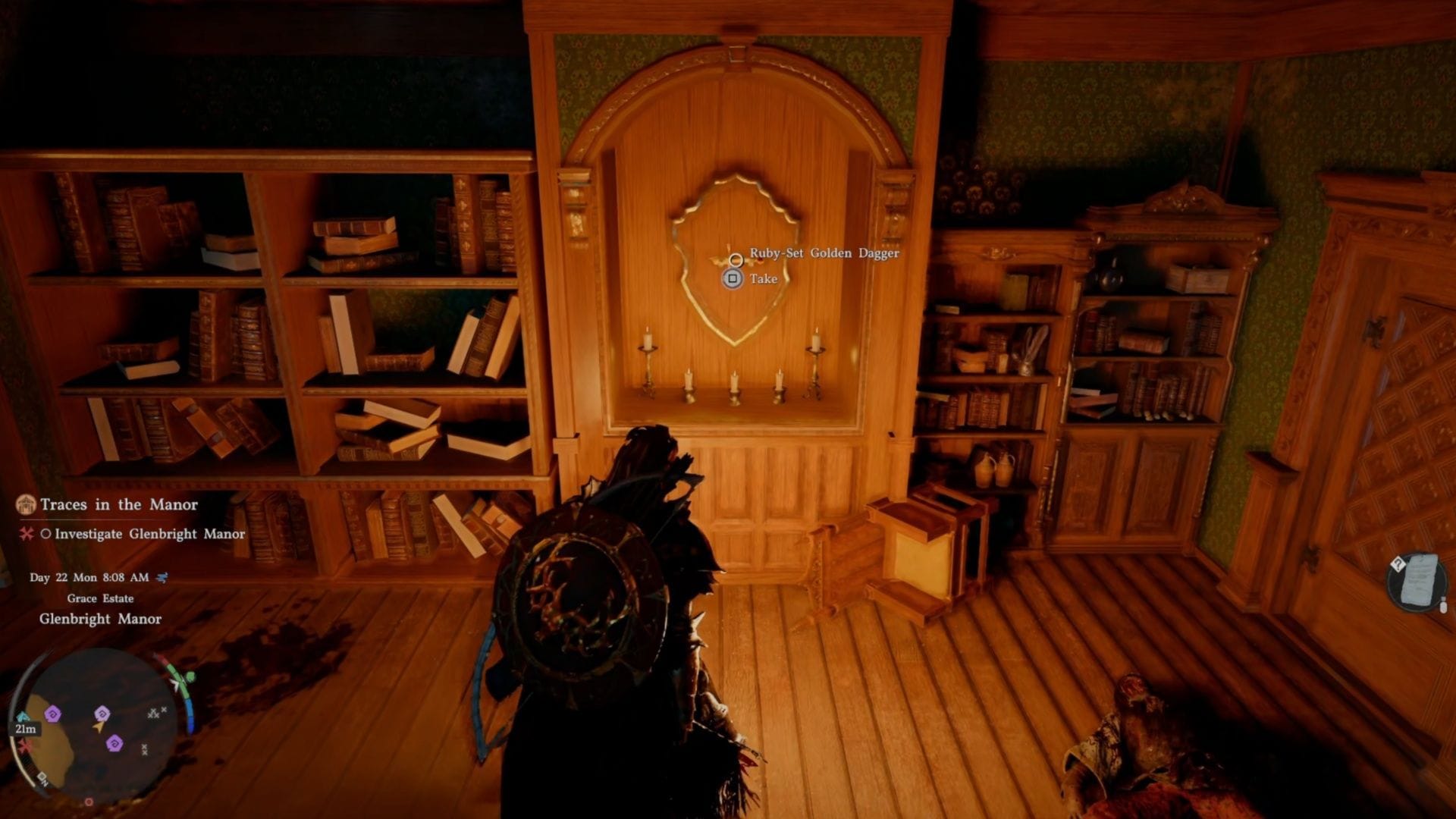 If you get both daggers, you can unlock a secret passage (Image via Pearl Abyss)