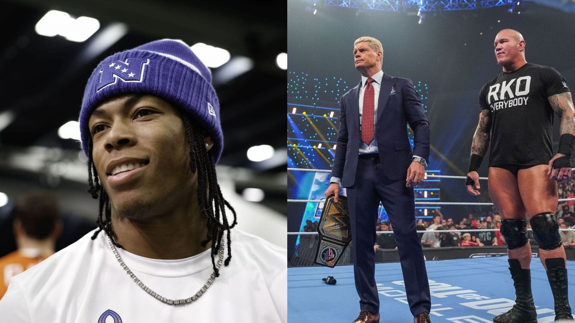 Jahmyr Gibbs heartbroken as Cody Rhodes beats Randy Orton to retain WWE Undisputed Championship in WrestleMania 42