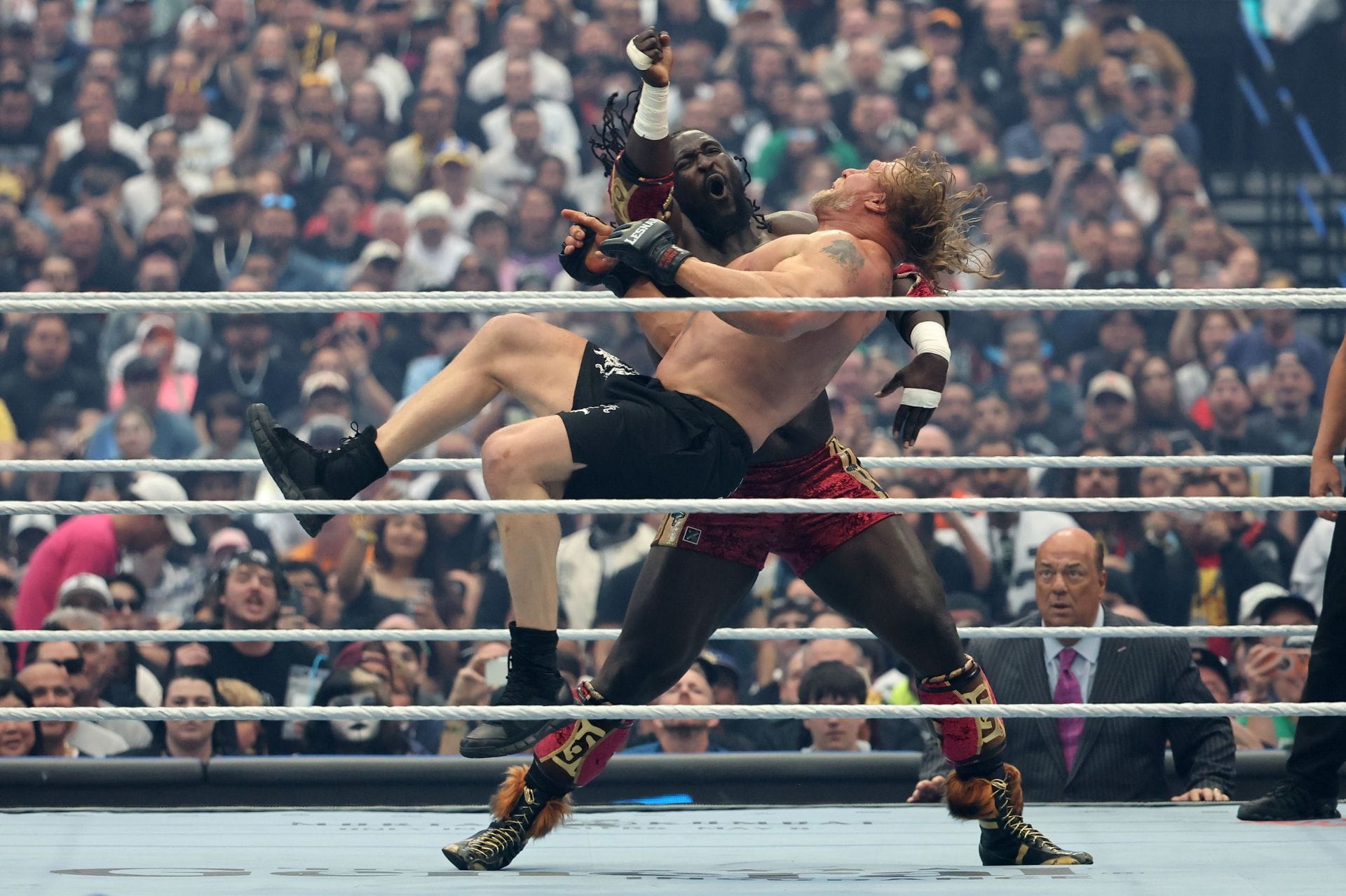 4 Opponents for Oba Femi after he retired Brock Lesnar at WrestleMania 42