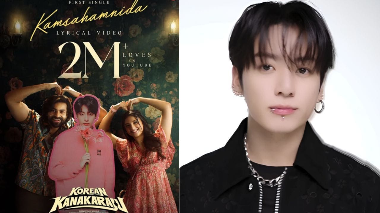“This is so embarrassing and cringe”- Internet debates over Telugu film Korean Kanakaraju featuring BTS’ Jungkook’s photo