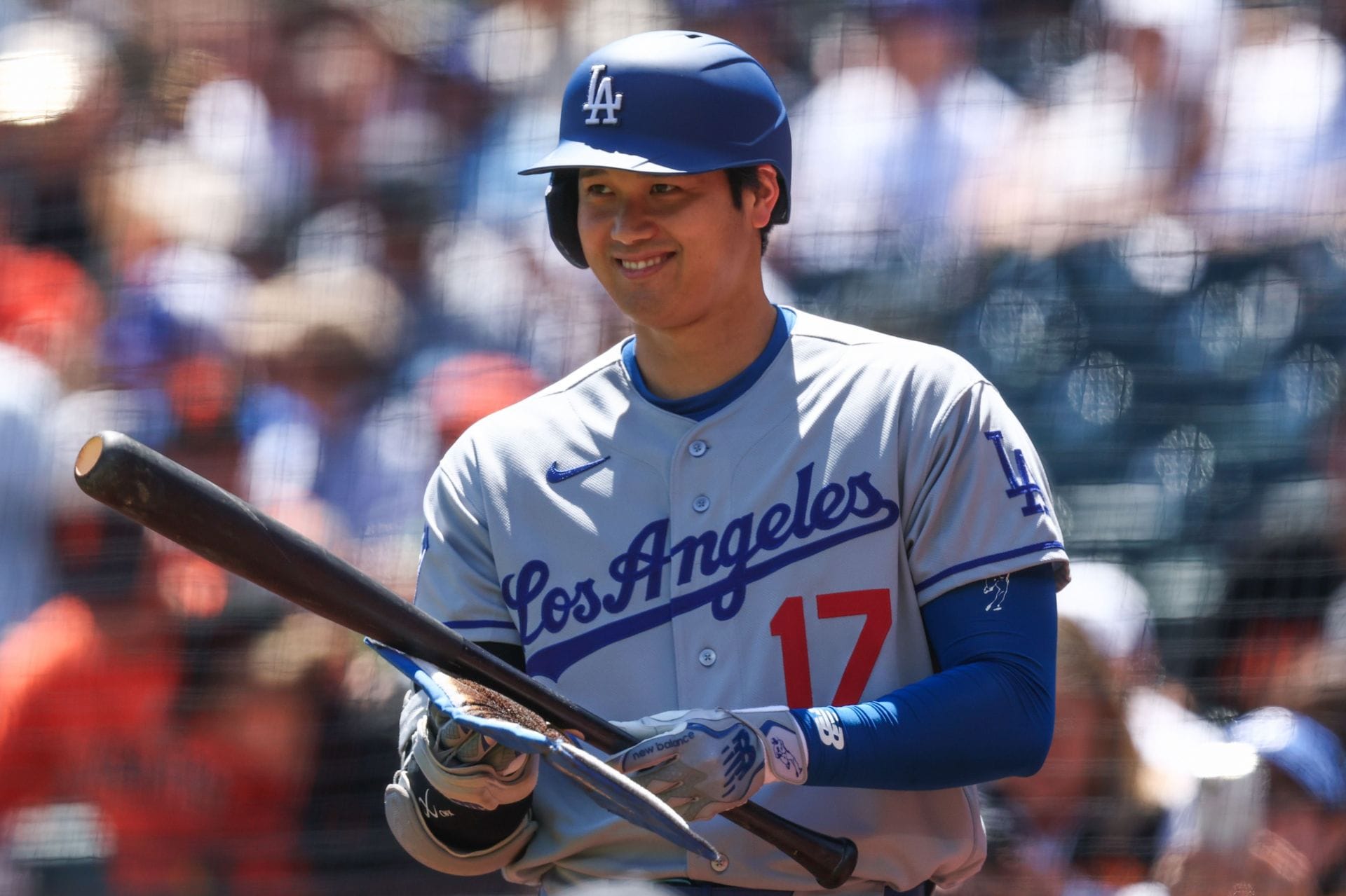 MLB: Shohei Ohtani in action for the LA Dodgers - Source: Getty