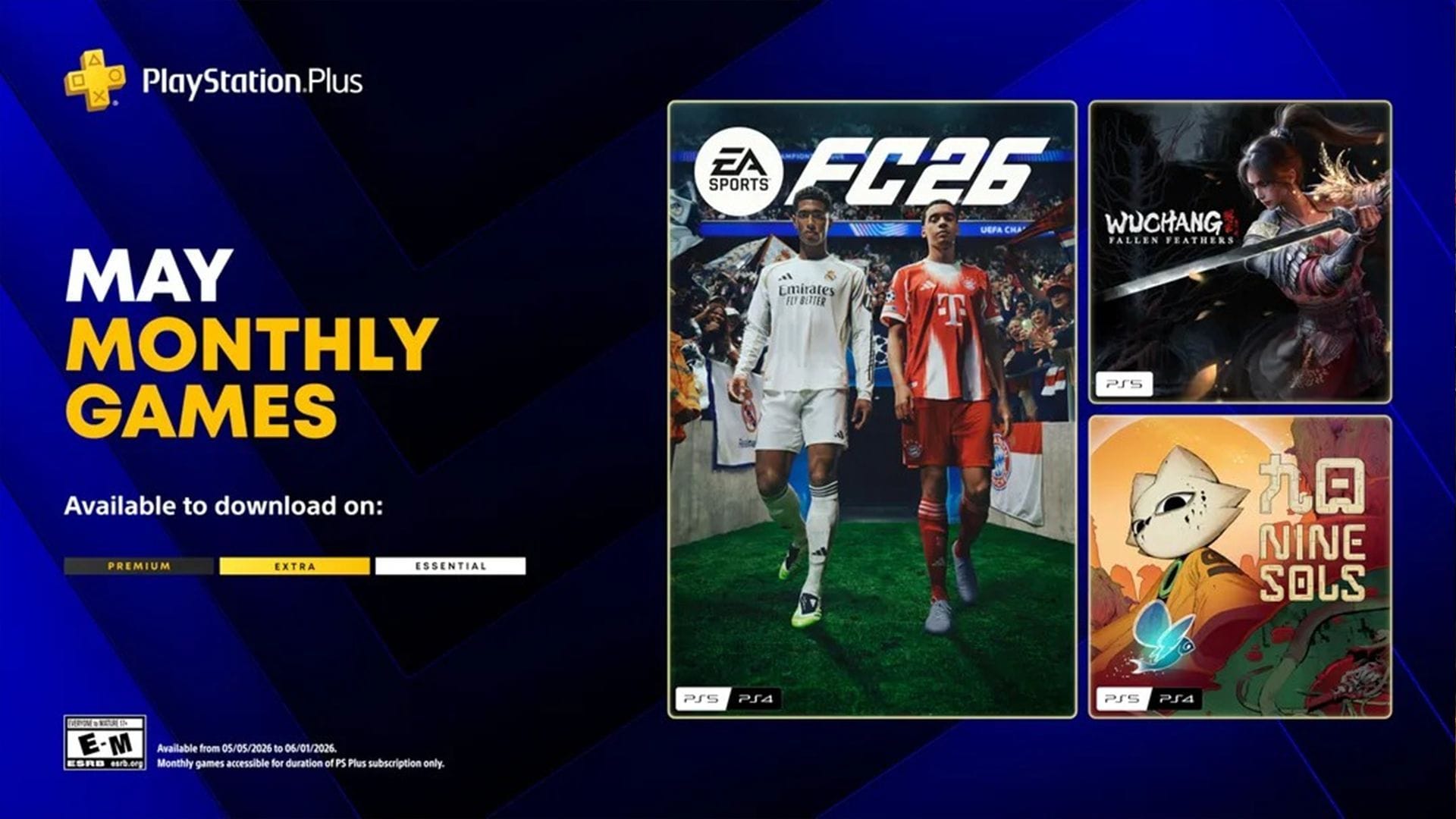 All PlayStation Plus monthly games for May 2026