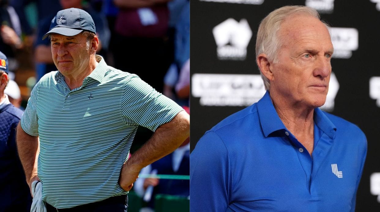 “Nick Faldo Was a Loner” – Greg Norman Slams the 6-Time Major Winner While Admitting Having Lack of Respect for Him