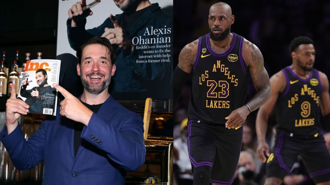 Serena Williams’ husband Alexis Ohanian reacts to LeBron and Bronny James’ historic NBA Playoff father-son moment