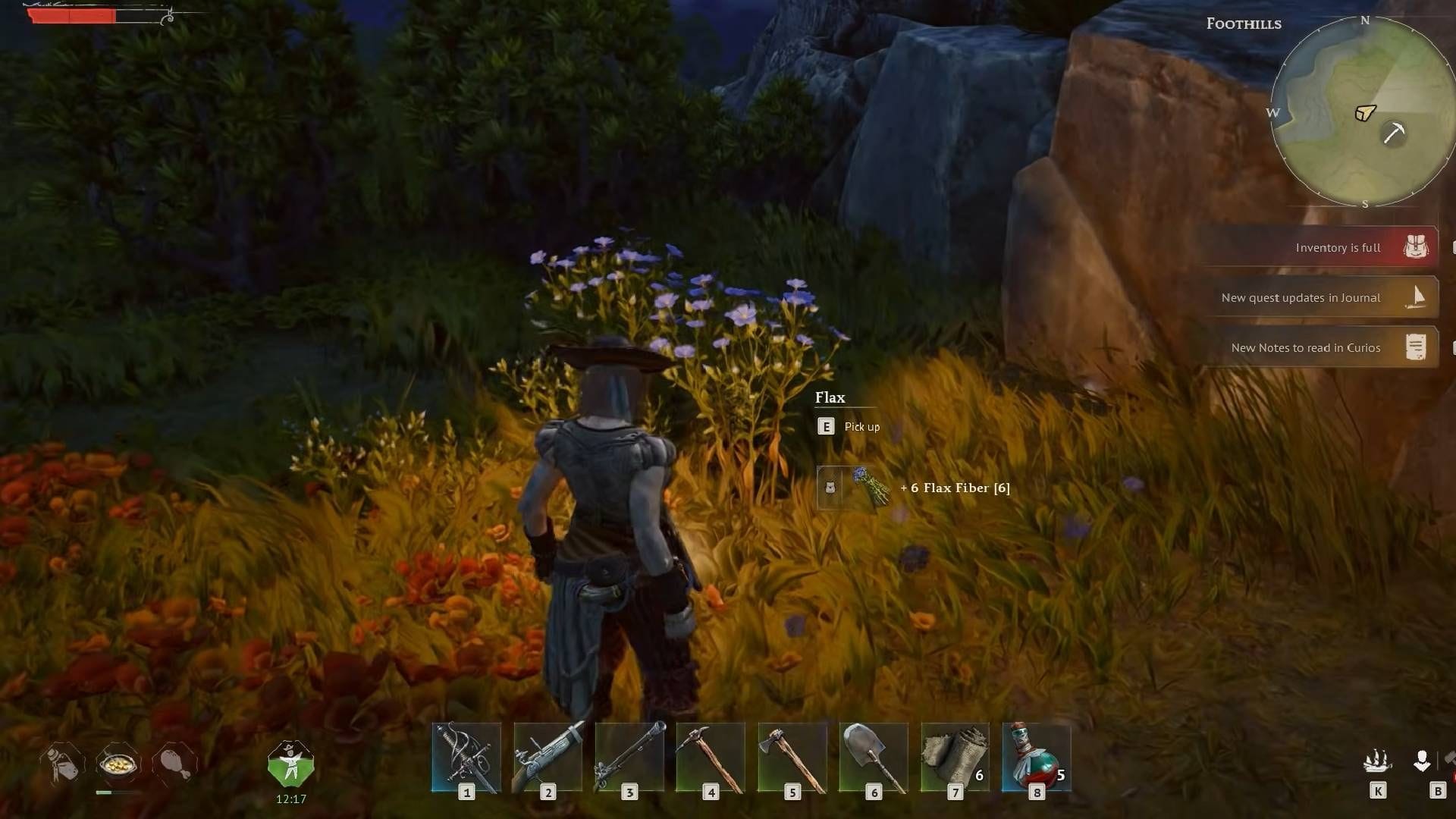 How to craft Linen Fabric in Windrose