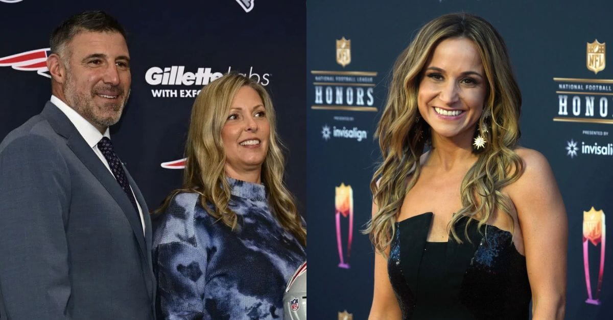 “He chose Dianna Russini over this. Check him for CTE”: NFL fans react as Mike Vrabel’s wife Jen gets spotted with wedding ring in Utah