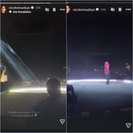 Jahmyr Gibbs' GF Nicole floored by Justin Beiber's Coachella performance