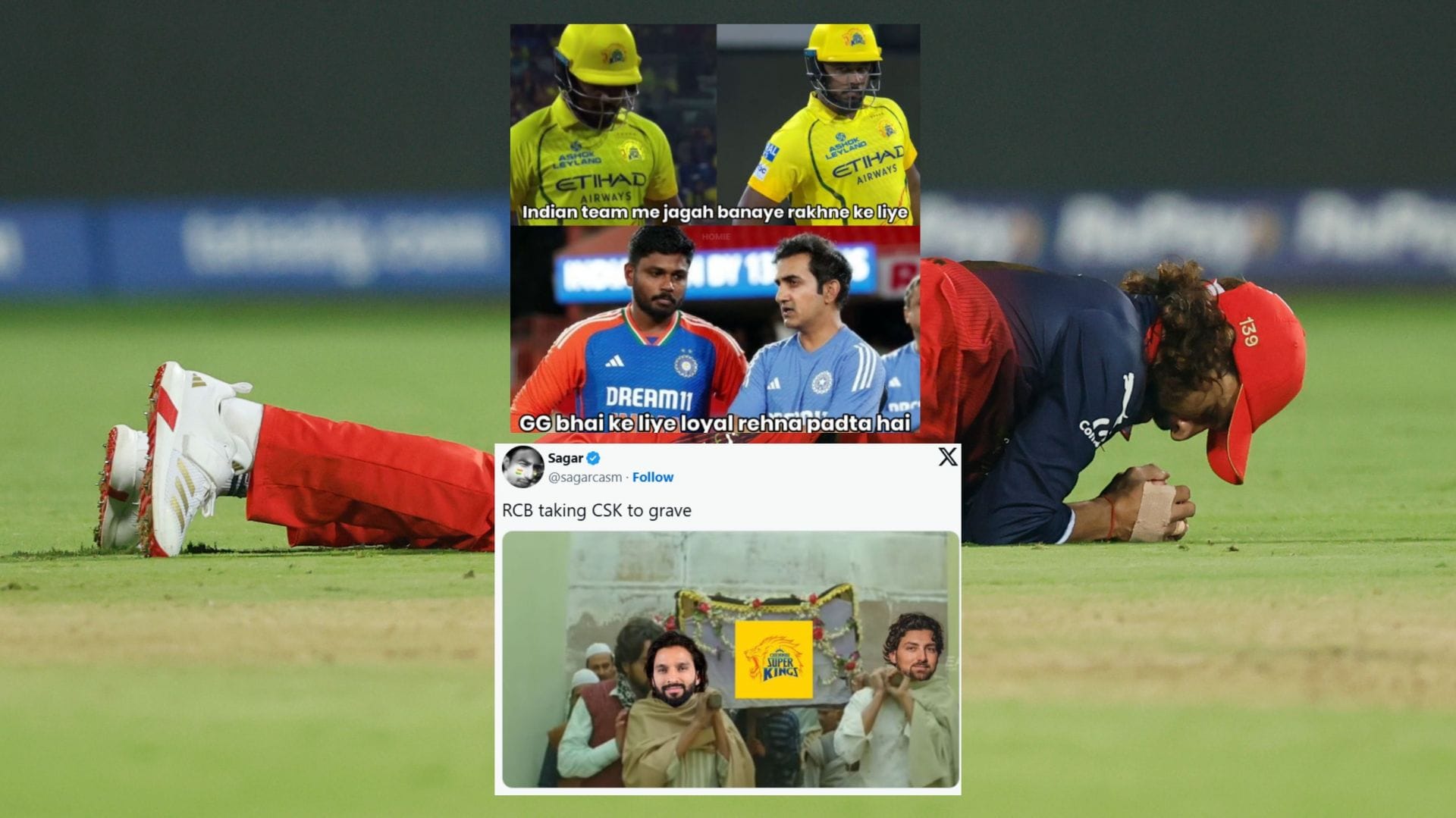 "Hamza Ali Mazari of GG" - Top 10 funny memes after RCB's comfortable win vs CSK in IPL 2026