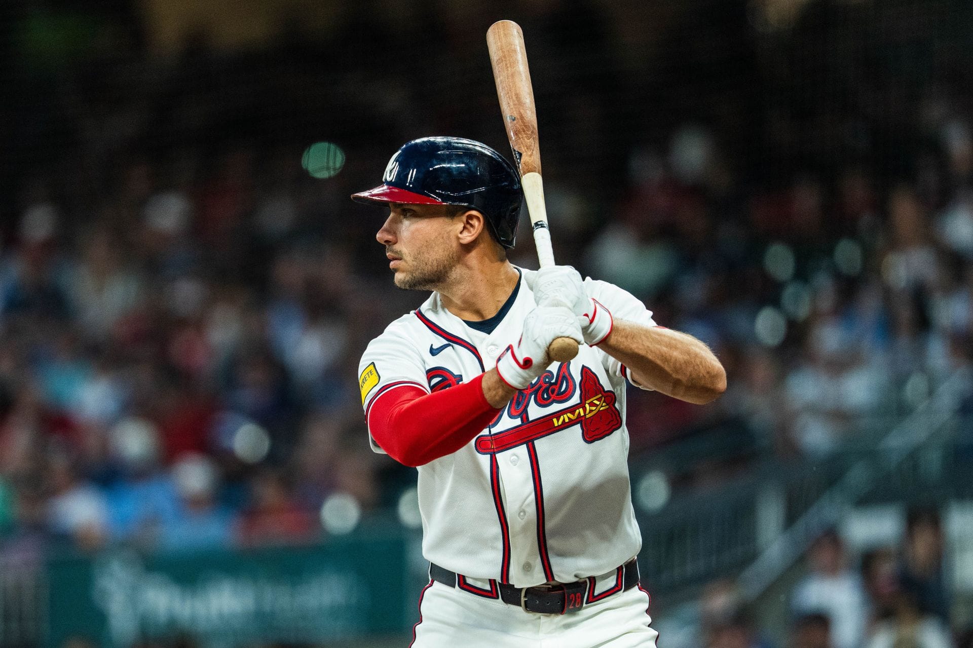 MLB: Matt Olson in action for the Atlanta Braves - Source: Getty