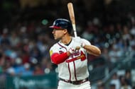 MLB: Matt Olson in action for the Atlanta Braves - Source: Getty