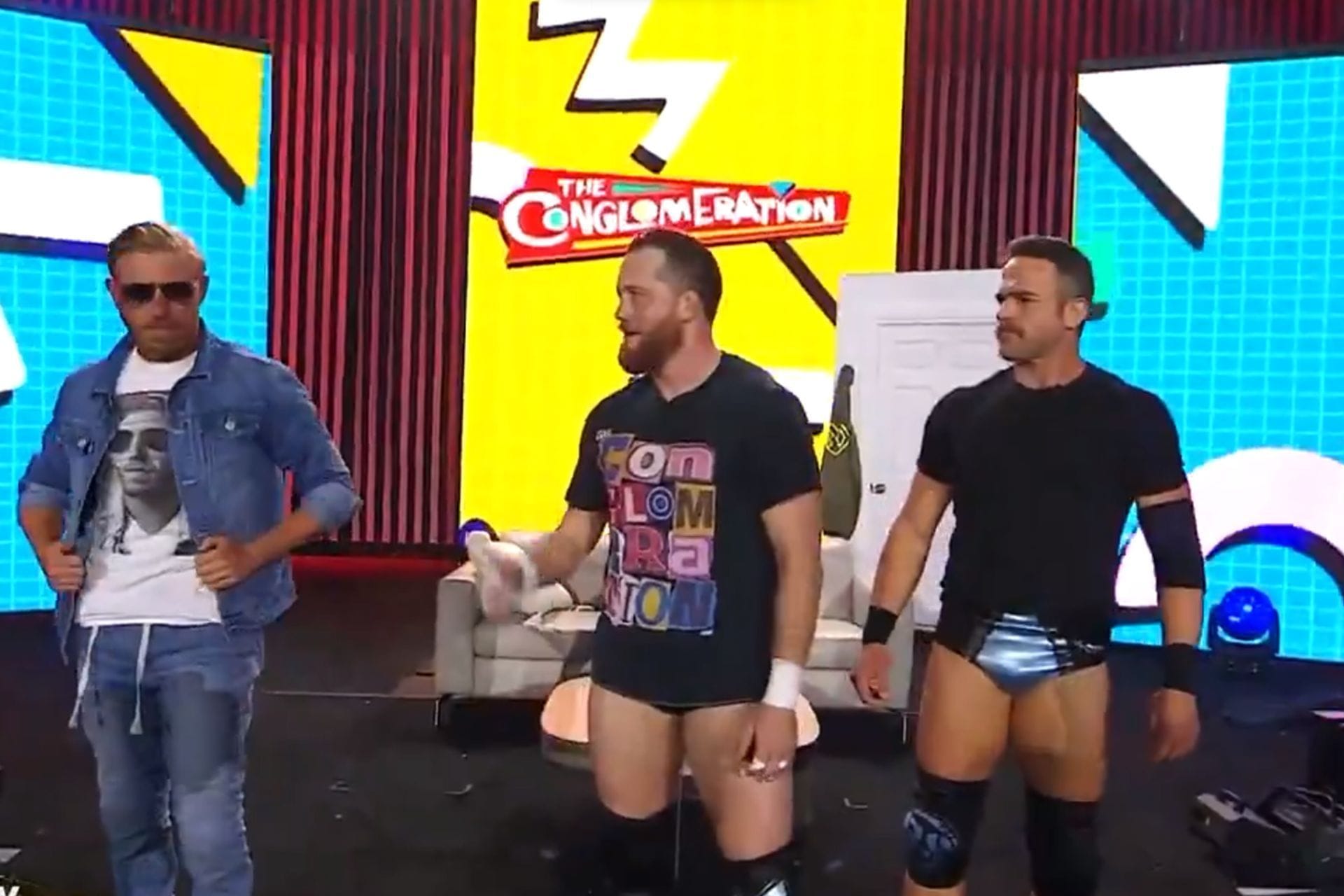 The Conglomeration pay heartbreaking tribute to late star at AEW Dynasty